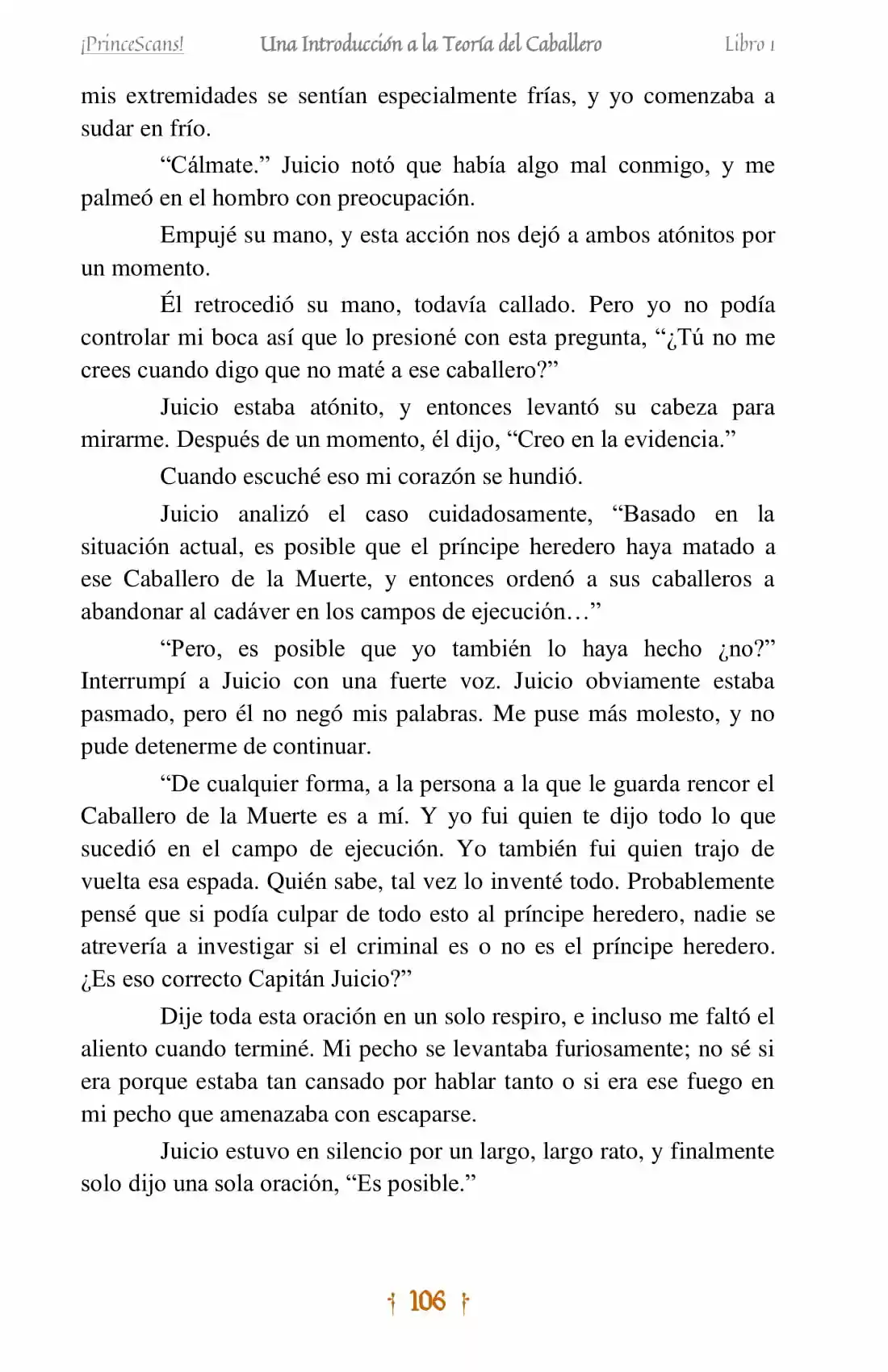 La Leyenda Del Caballero Sol (Novela) (Novela) - Capítulo 6 - Página 10 - LectorTMOo