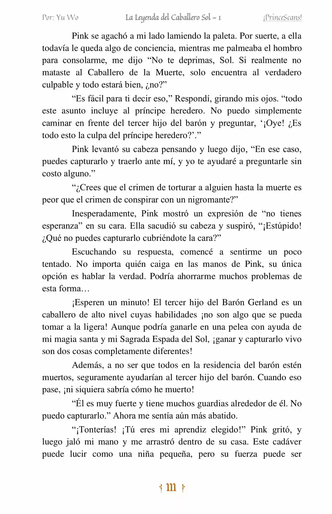 La Leyenda Del Caballero Sol (Novela) (Novela) - Capítulo 6 - Página 15 - LectorTMOo