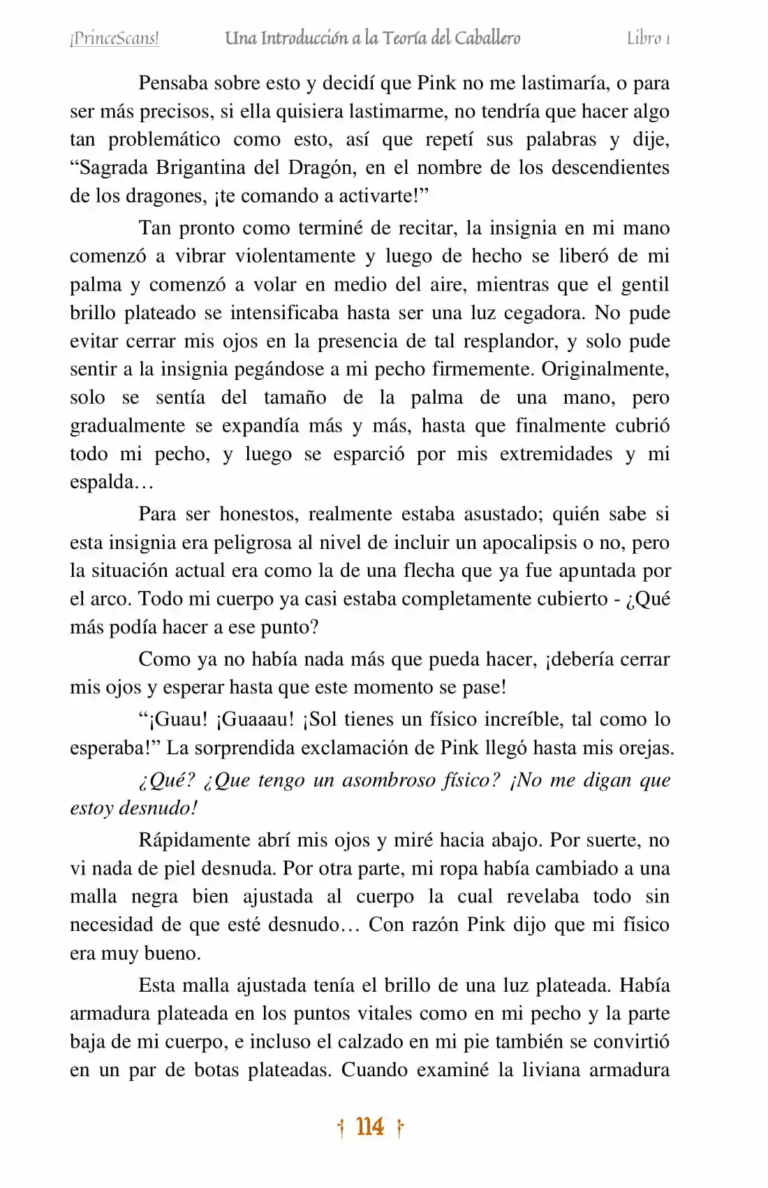 La Leyenda Del Caballero Sol (Novela) (Novela) - Capítulo 6 - Página 18 - LectorTMOo