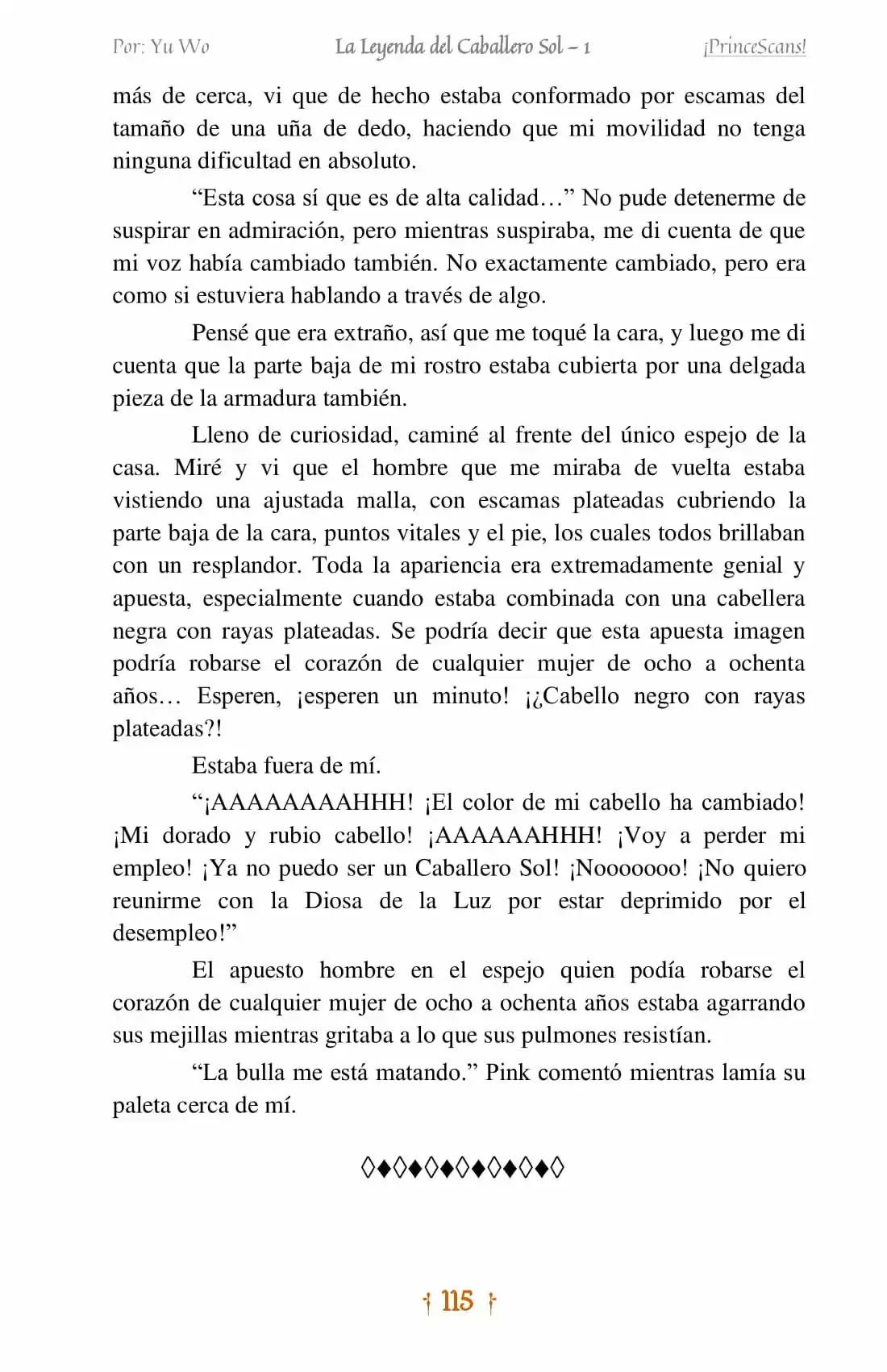 La Leyenda Del Caballero Sol (Novela) (Novela) - Capítulo 6 - Página 19 - LectorTMOo