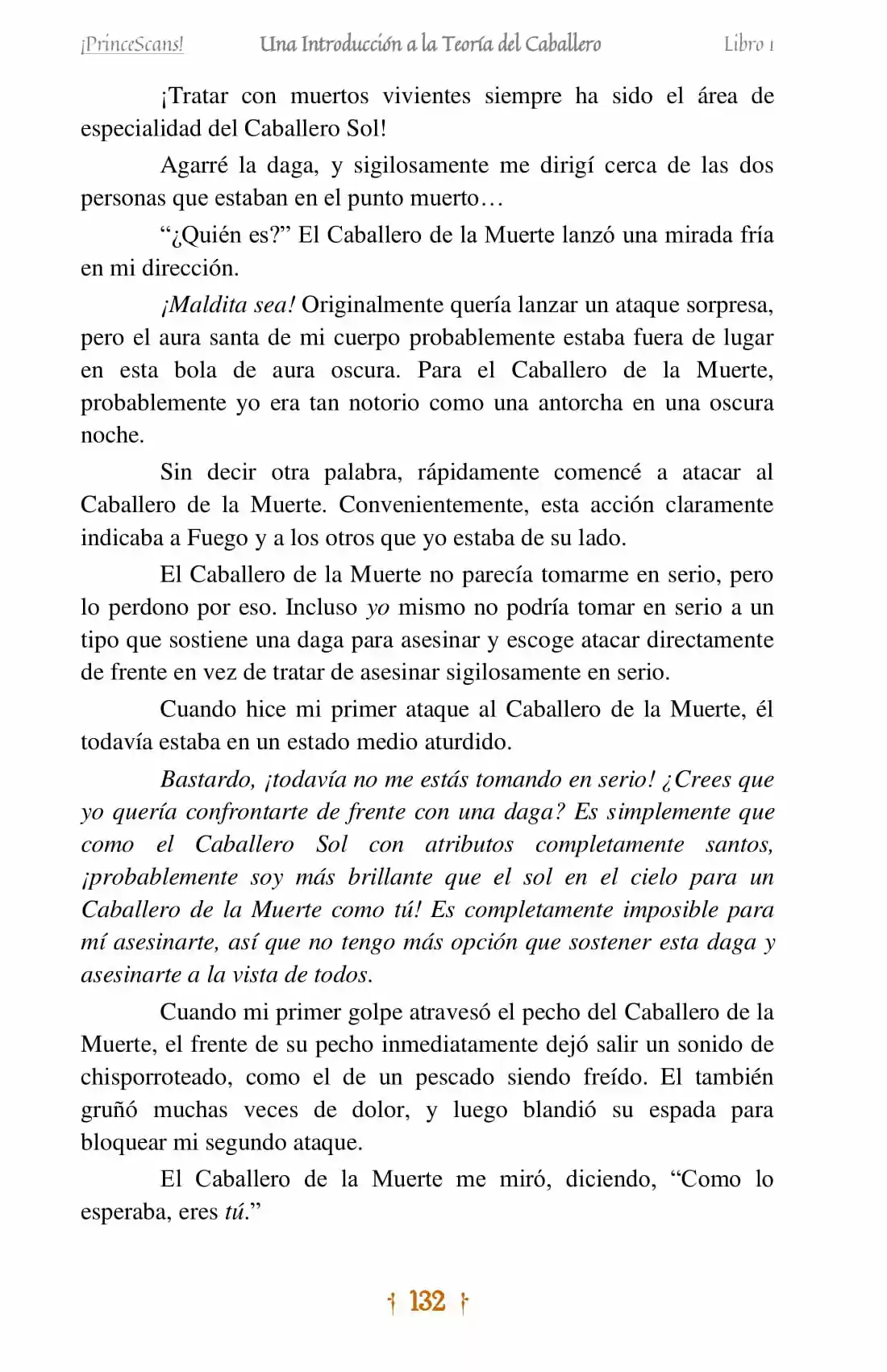La Leyenda Del Caballero Sol (Novela) (Novela) - Capítulo 7 - Página 16 - LectorTMOo