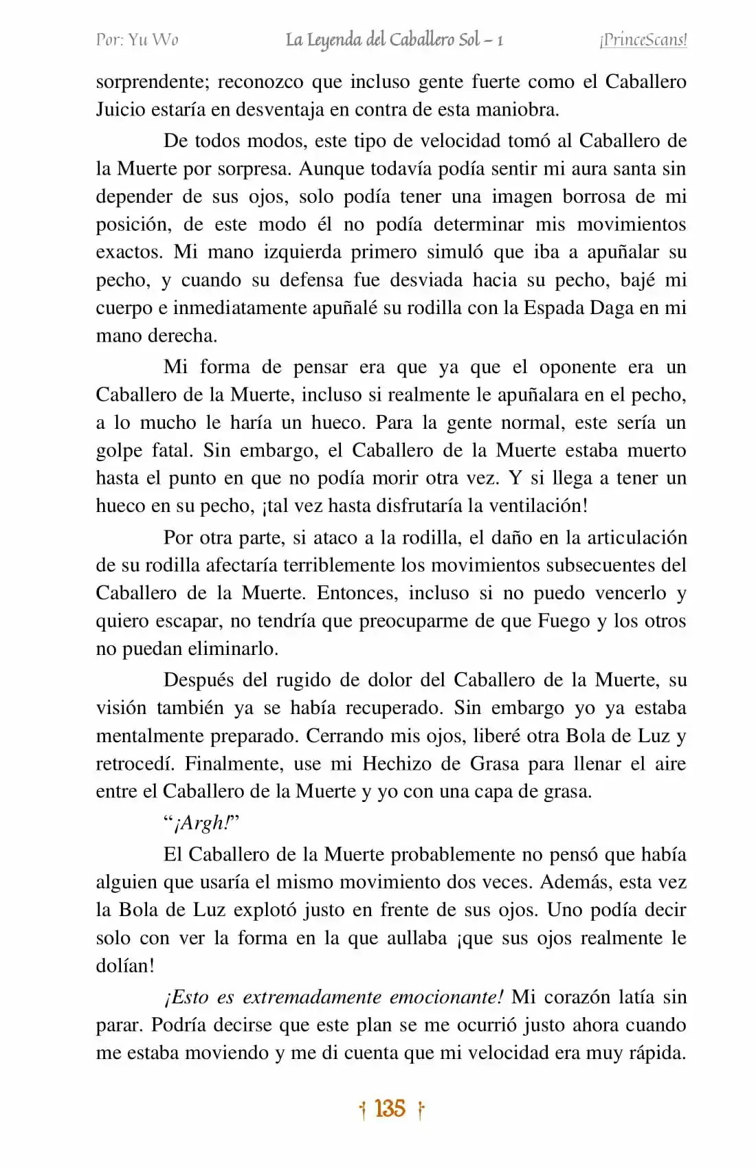 La Leyenda Del Caballero Sol (Novela) (Novela) - Capítulo 7 - Página 19 - LectorTMOo