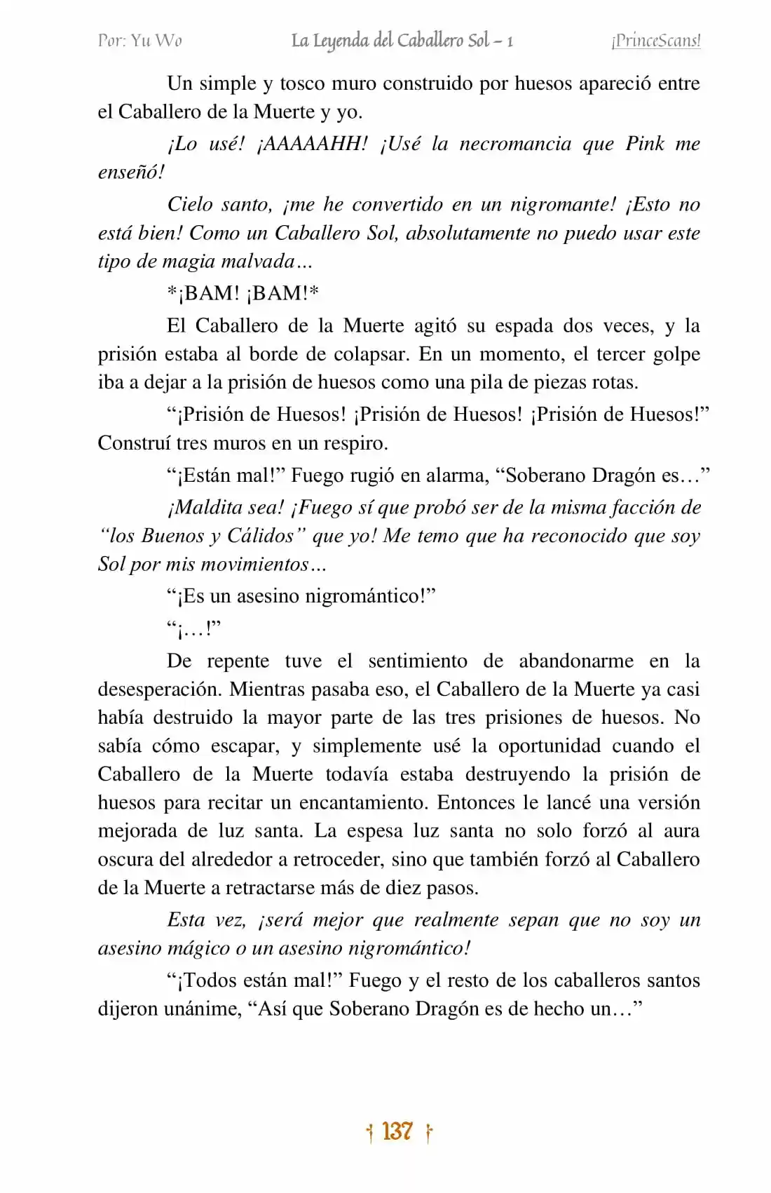 La Leyenda Del Caballero Sol (Novela) (Novela) - Capítulo 7 - Página 21 - LectorTMOo