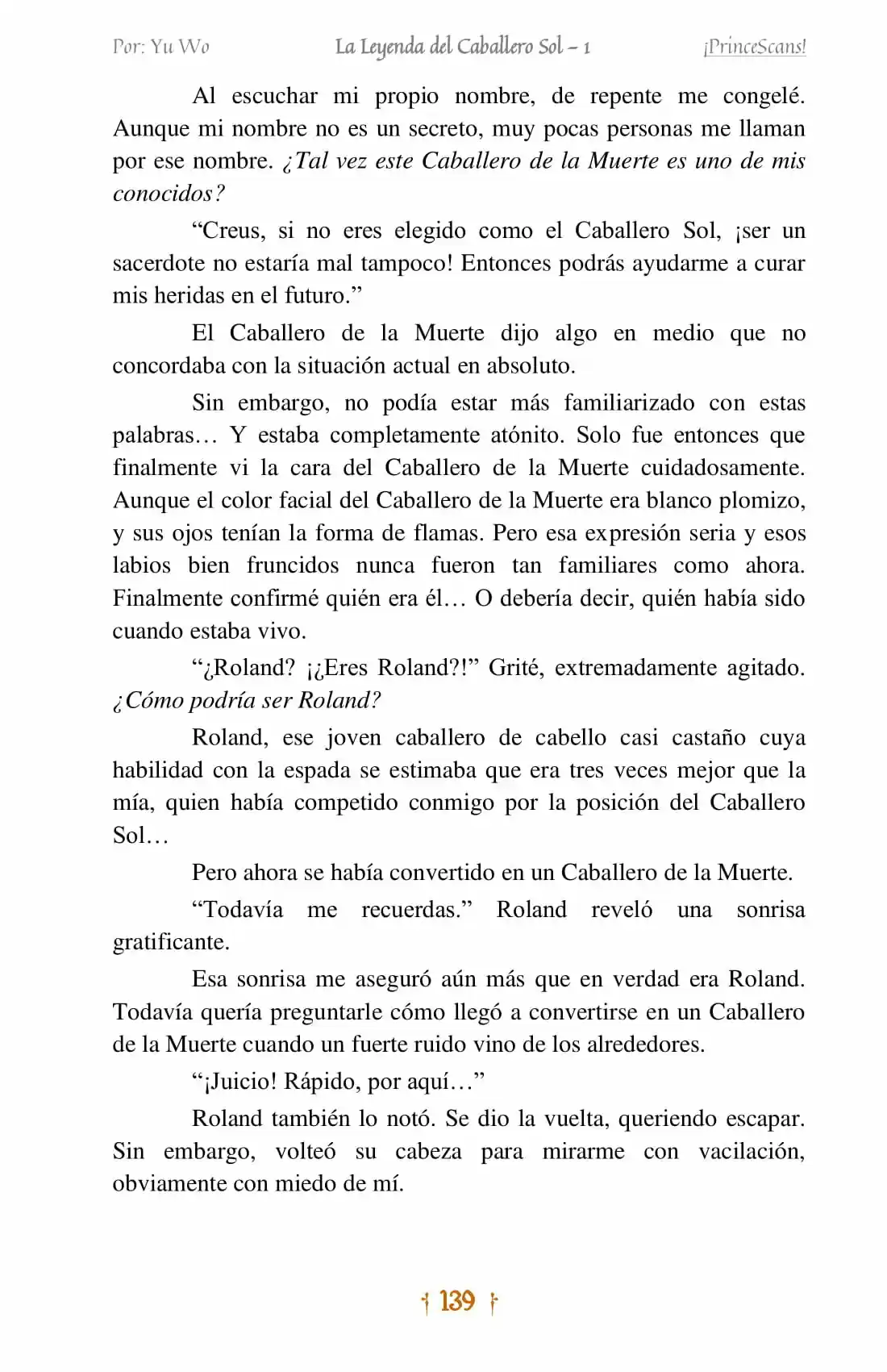 La Leyenda Del Caballero Sol (Novela) (Novela) - Capítulo 7 - Página 23 - LectorTMOo