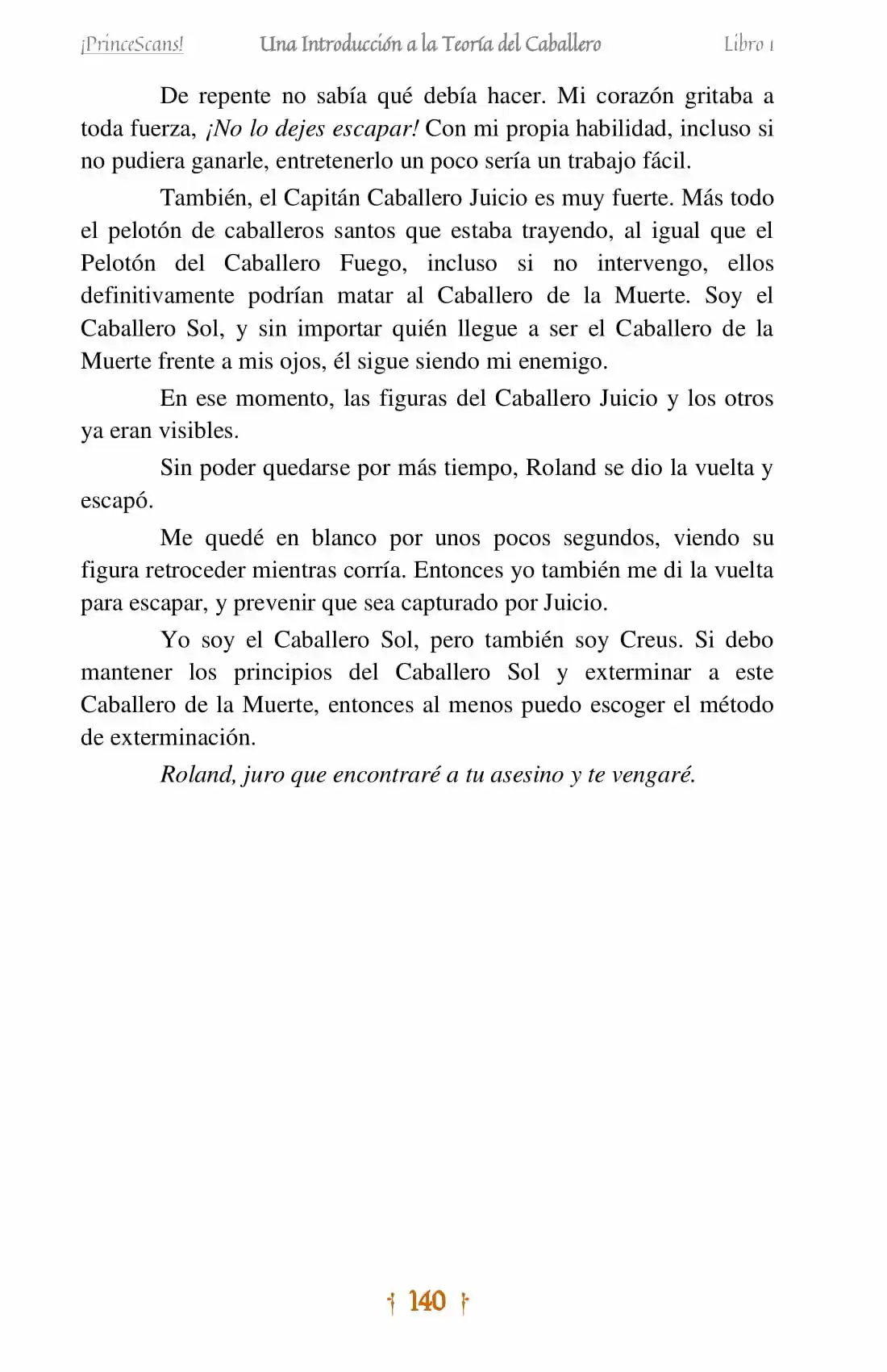La Leyenda Del Caballero Sol (Novela) (Novela) - Capítulo 7 - Página 24 - LectorTMOo