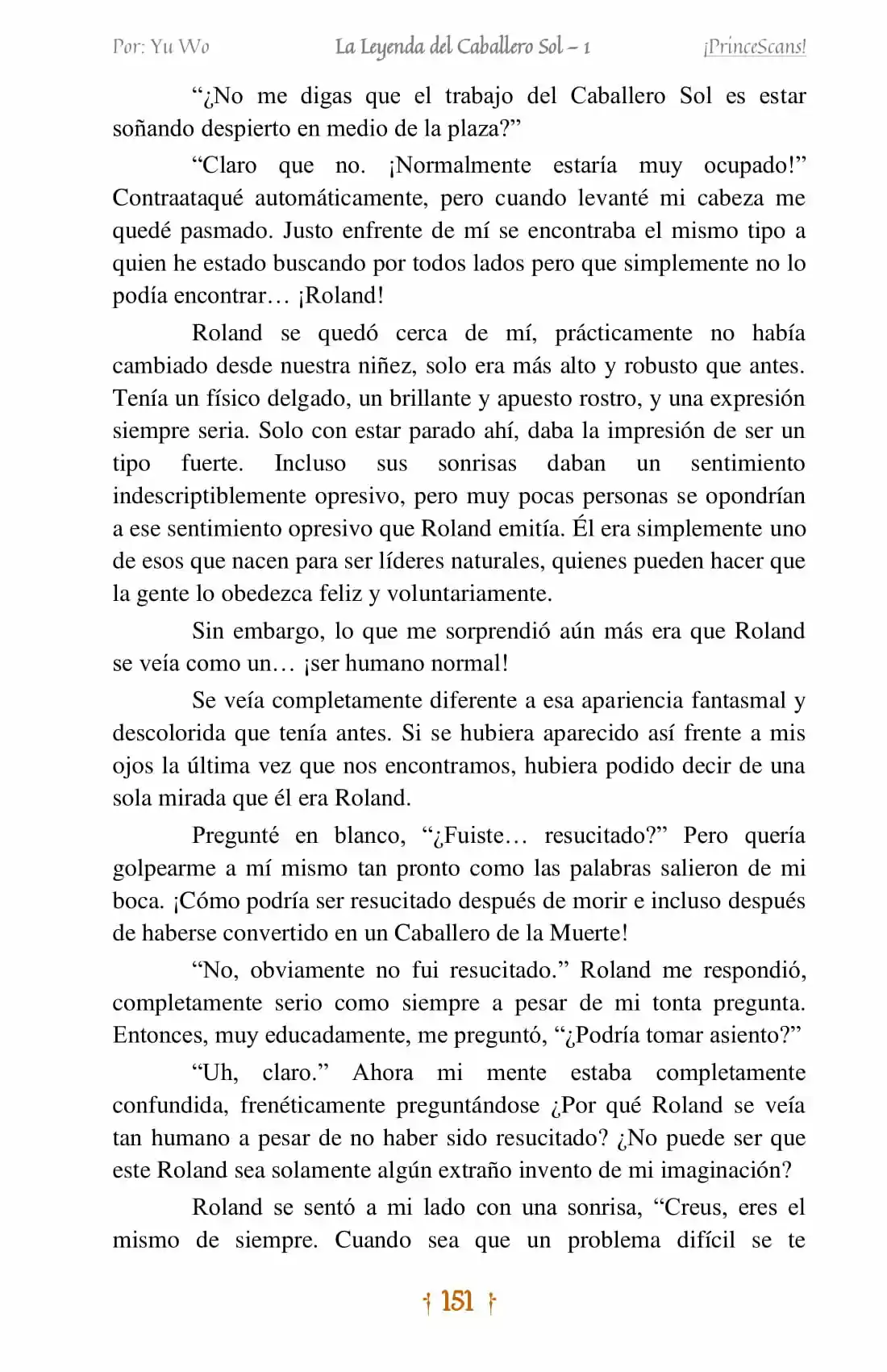 La Leyenda Del Caballero Sol (Novela) (Novela) - Capítulo 8 - Página 13 - LectorTMOo