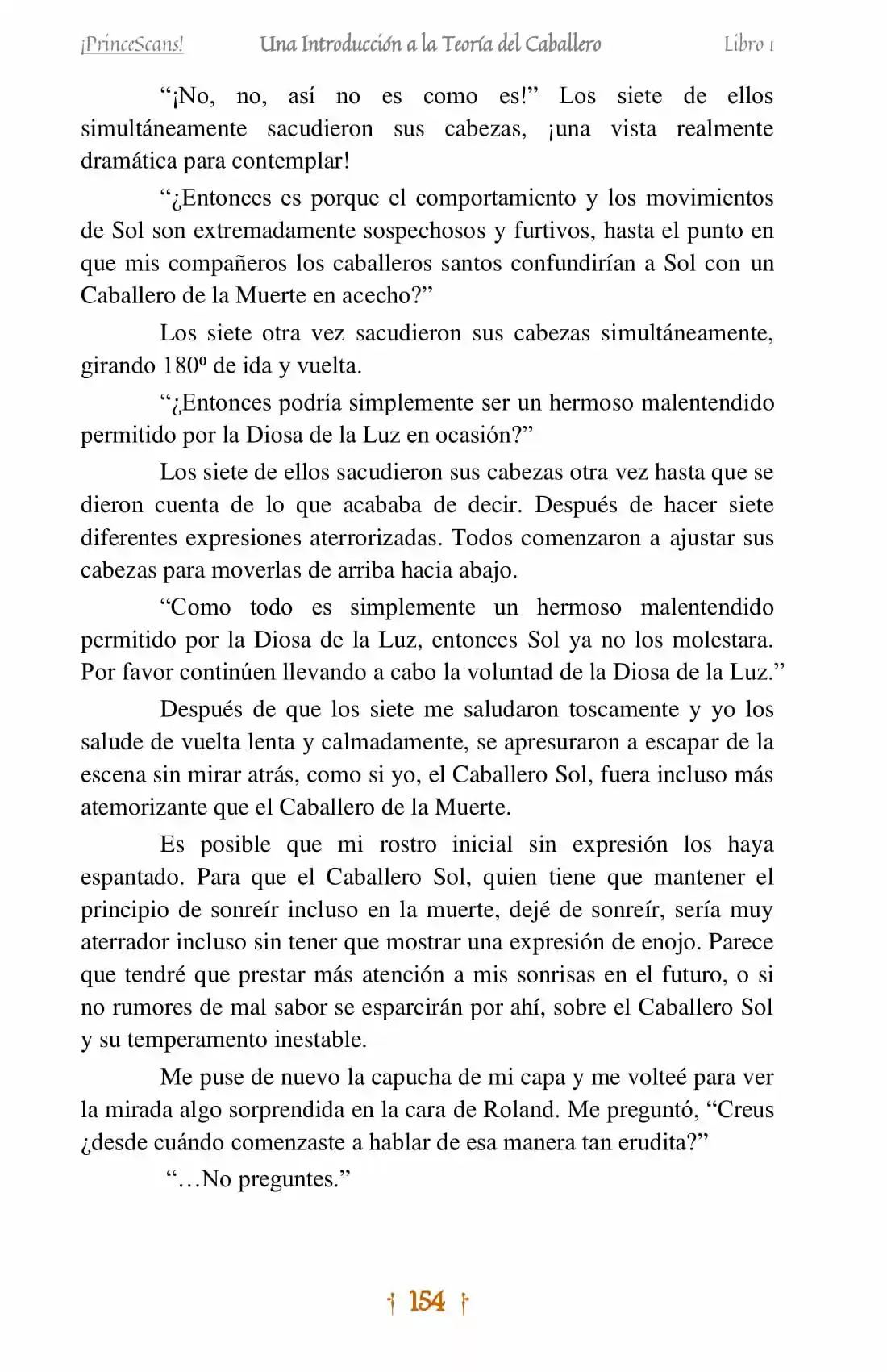 La Leyenda Del Caballero Sol (Novela) (Novela) - Capítulo 8 - Página 16 - LectorTMOo