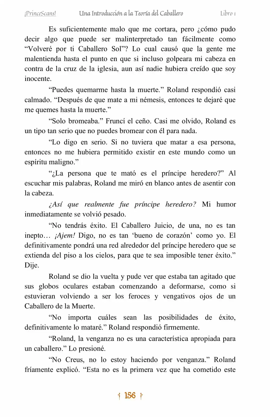 La Leyenda Del Caballero Sol (Novela) (Novela) - Capítulo 8 - Página 18 - LectorTMOo