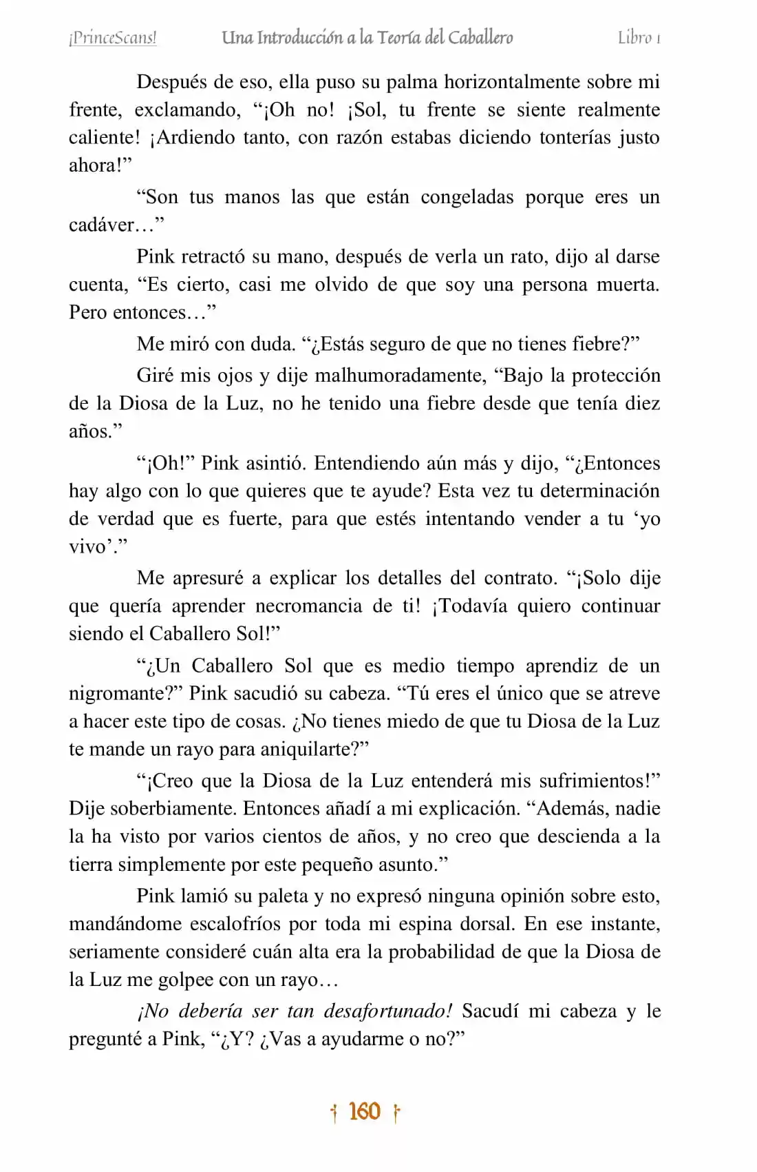 La Leyenda Del Caballero Sol (Novela) (Novela) - Capítulo 9 - Página 4 - LectorTMOo