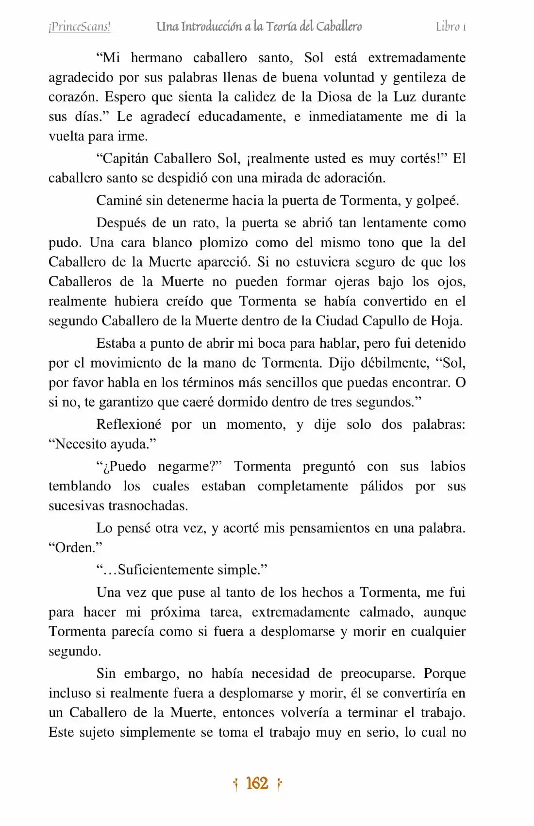La Leyenda Del Caballero Sol (Novela) (Novela) - Capítulo 9 - Página 6 - LectorTMOo