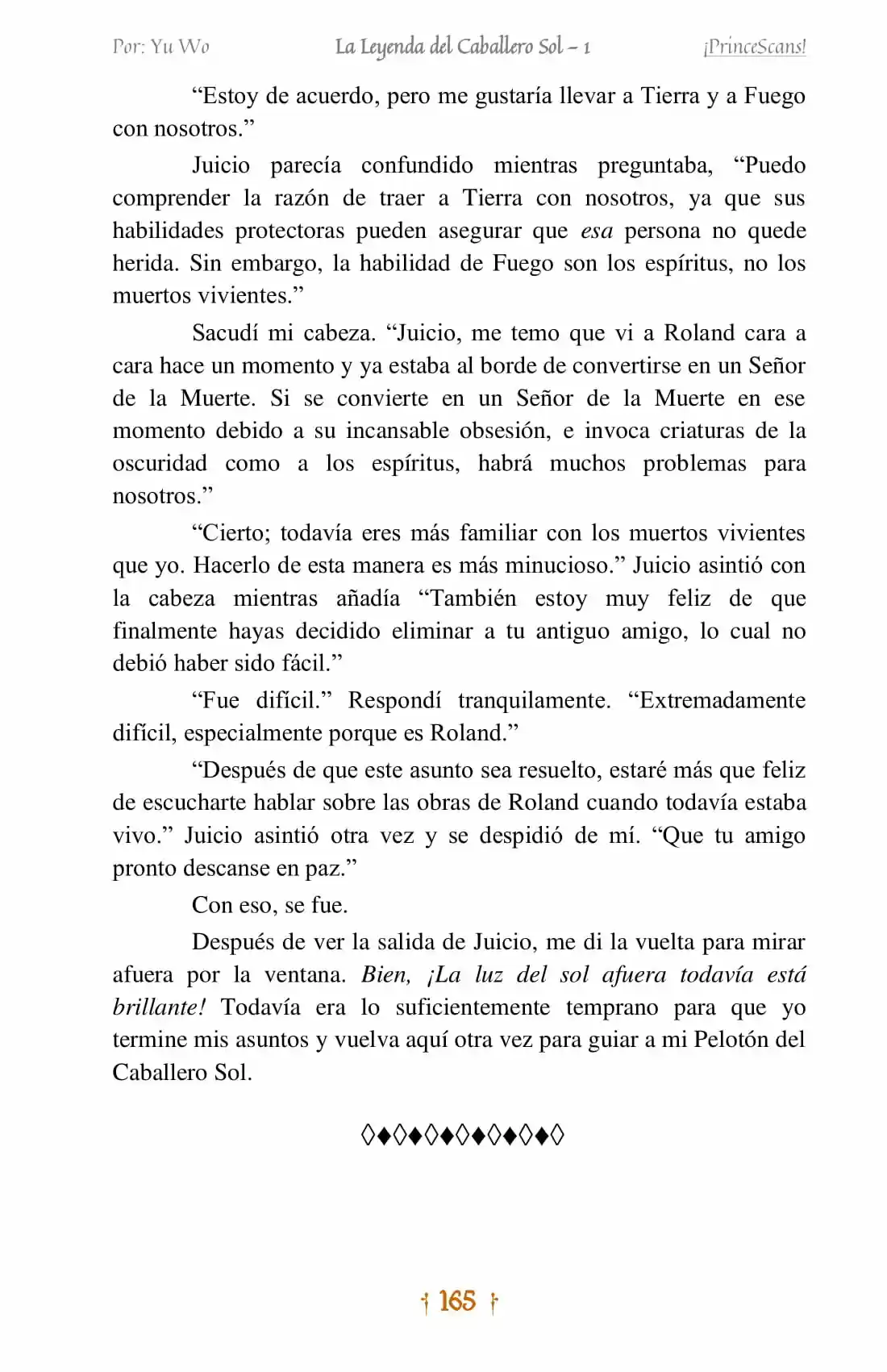 La Leyenda Del Caballero Sol (Novela) (Novela) - Capítulo 9 - Página 9 - LectorTMOo