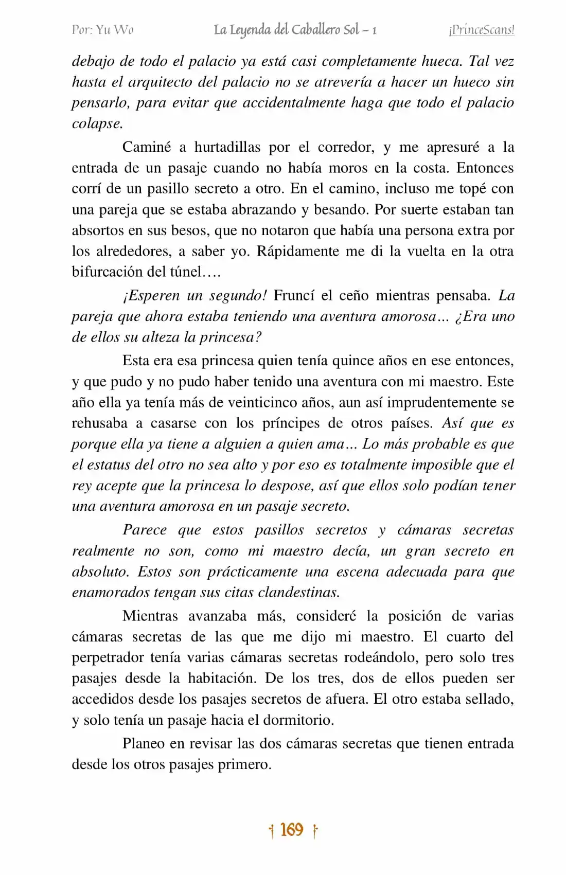 La Leyenda Del Caballero Sol (Novela) (Novela) - Capítulo 9 - Página 13 - LectorTMOo