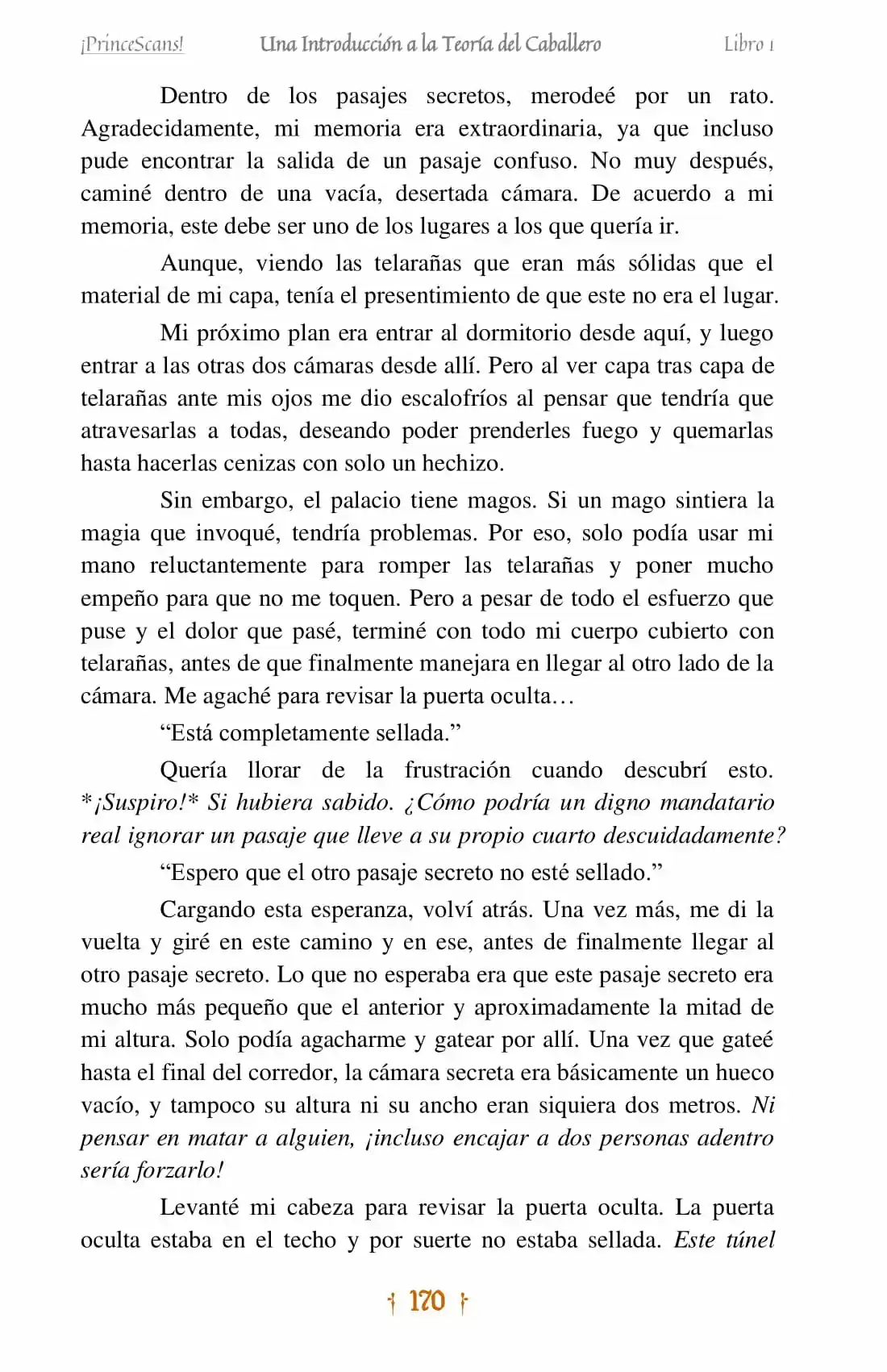 La Leyenda Del Caballero Sol (Novela) (Novela) - Capítulo 9 - Página 14 - LectorTMOo
