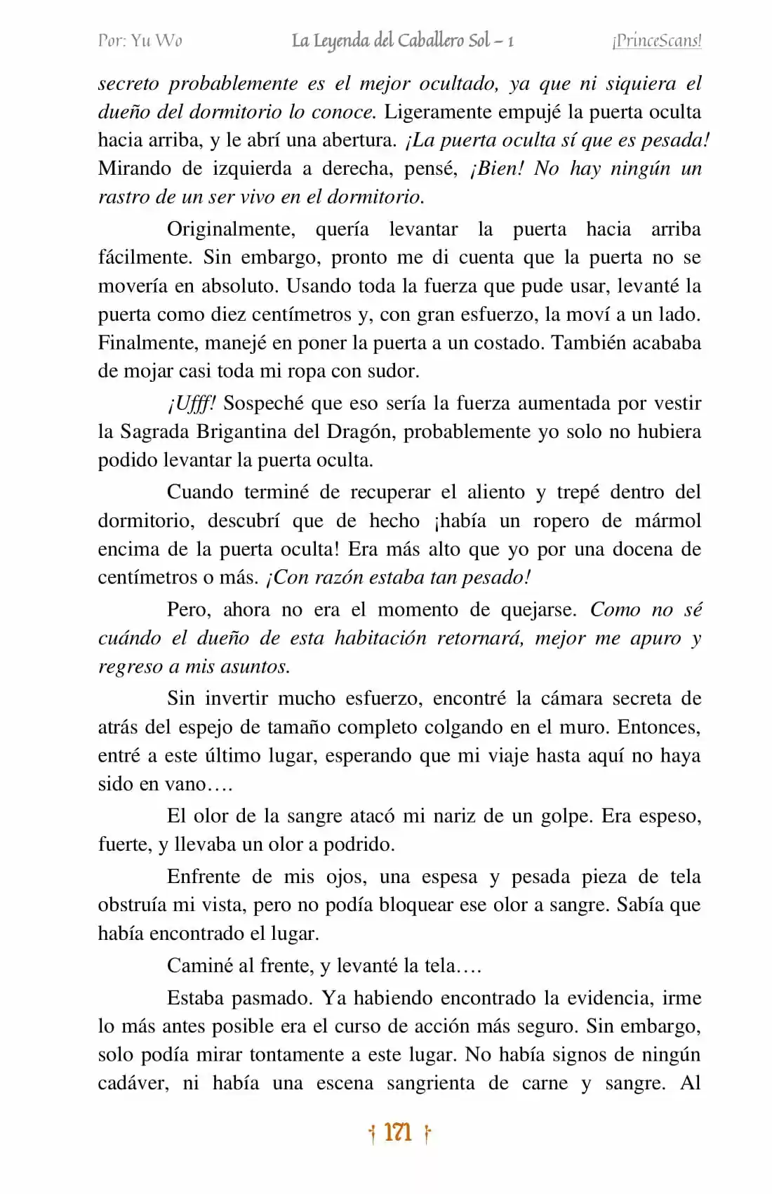 La Leyenda Del Caballero Sol (Novela) (Novela) - Capítulo 9 - Página 15 - LectorTMOo