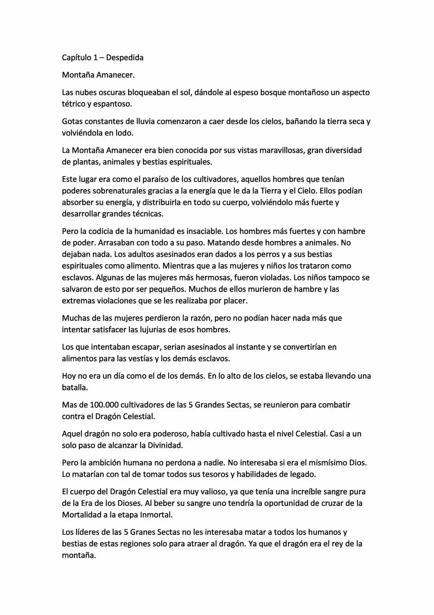 La Leyenda Del Norte (Novela) - Capítulo 1 - Página 1 - LectorTMOo