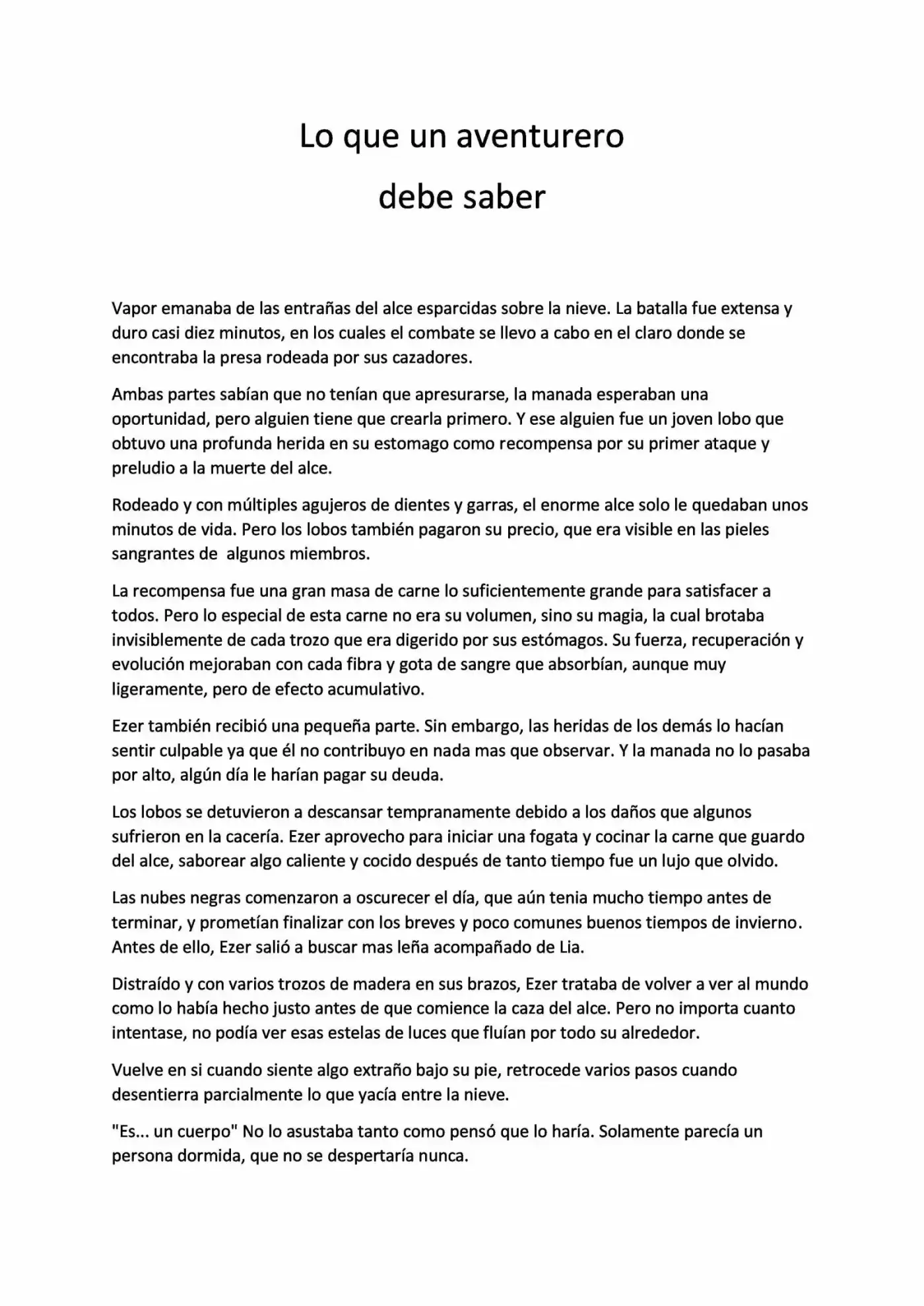 La Leyenda Del Norte (Novela) - Capítulo 10 - Página 1 - LectorTMOo