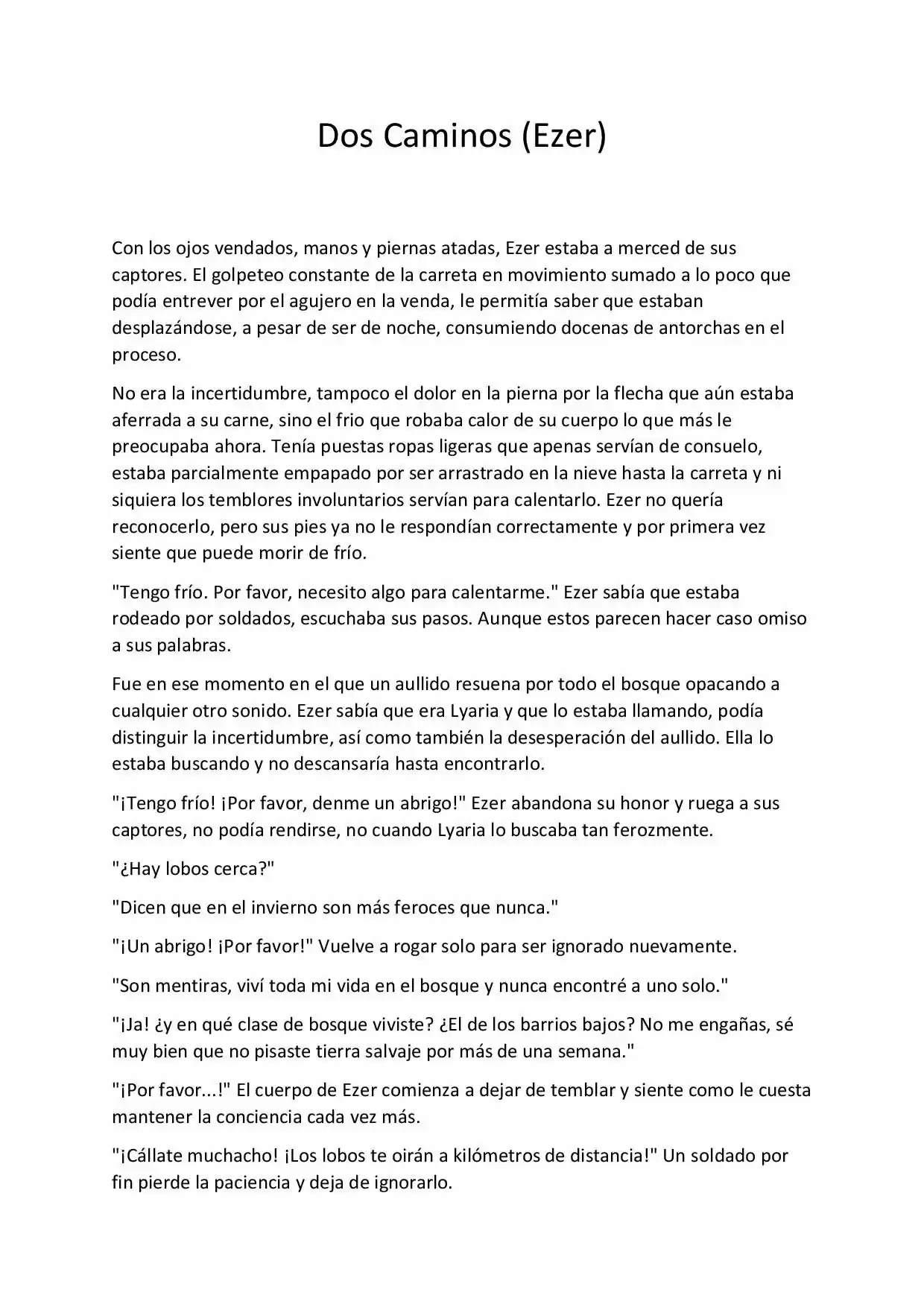 La Leyenda Del Norte (Novela) - Capítulo 101 - Página 1 - LectorTMOo