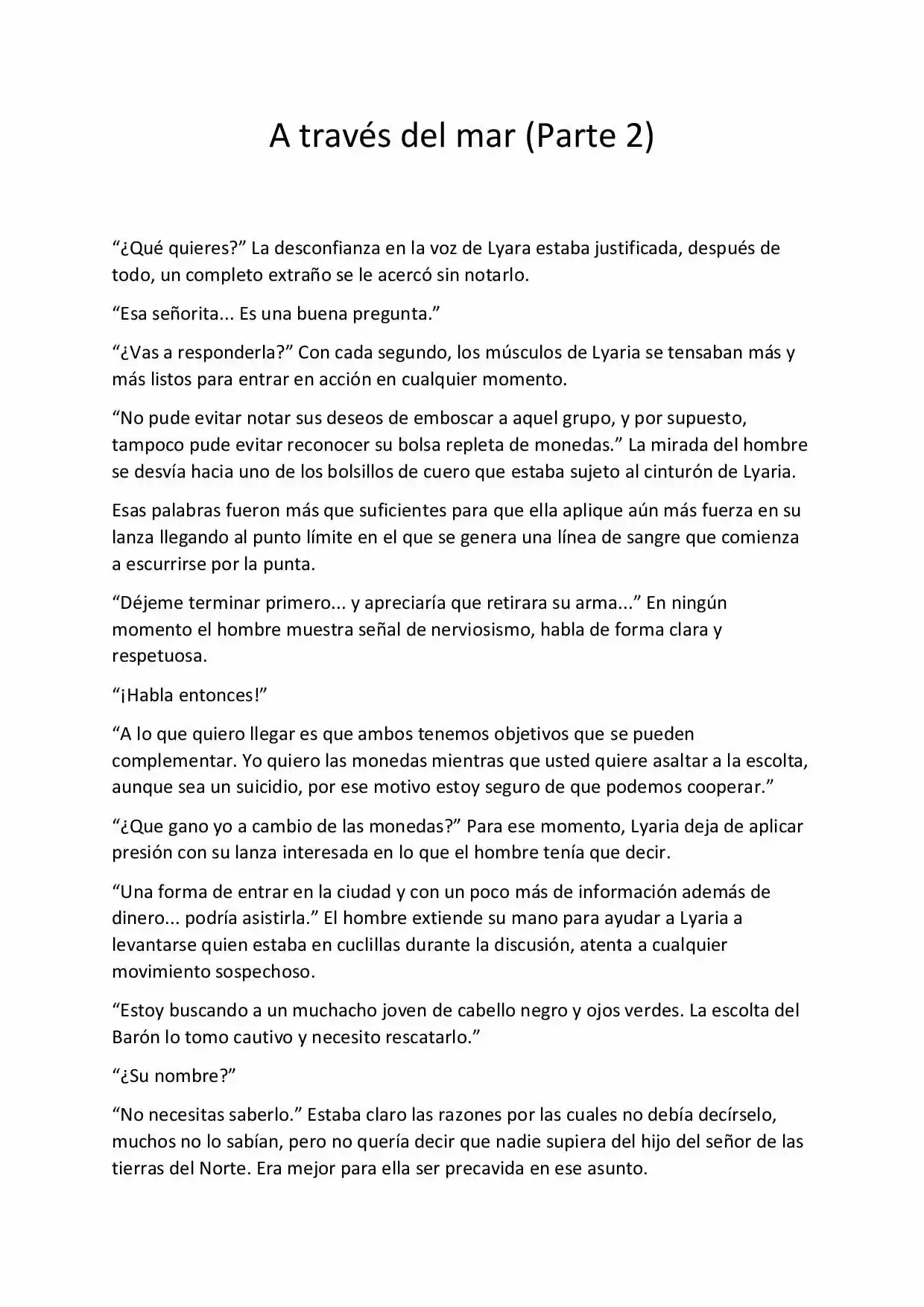 La Leyenda Del Norte (Novela) - Capítulo 104 - Página 1 - LectorTMOo