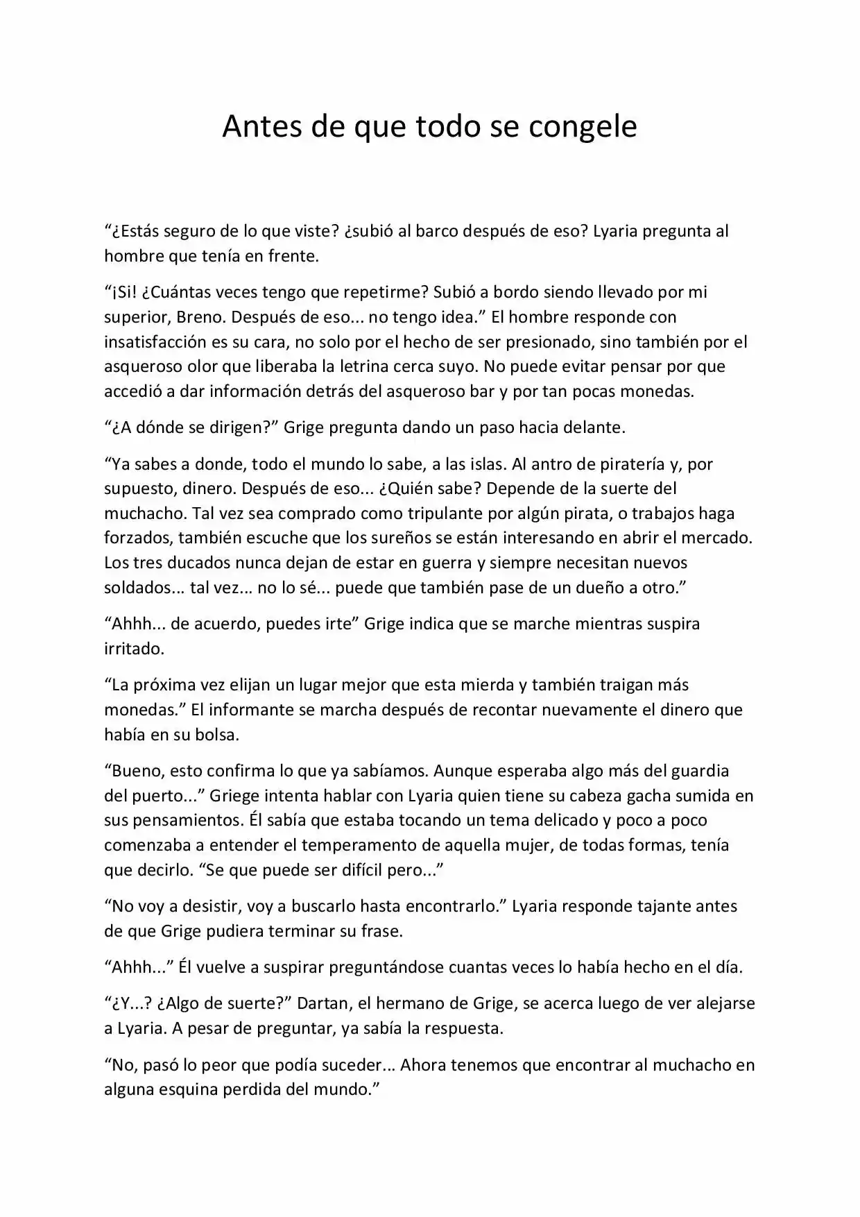 La Leyenda Del Norte (Novela) - Capítulo 111 - Página 1 - LectorTMOo
