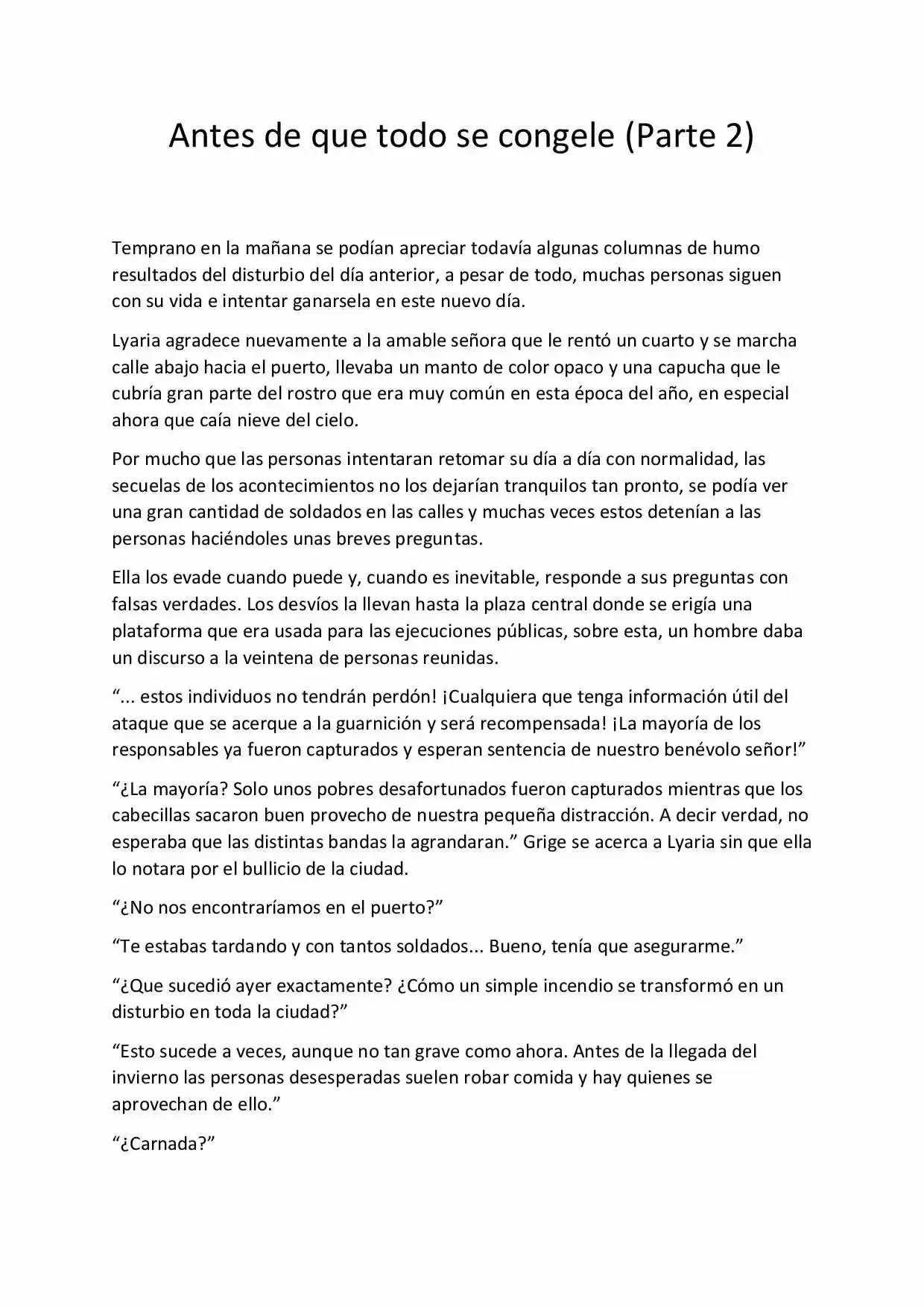 La Leyenda Del Norte (Novela) - Capítulo 112 - Página 1 - LectorTMOo