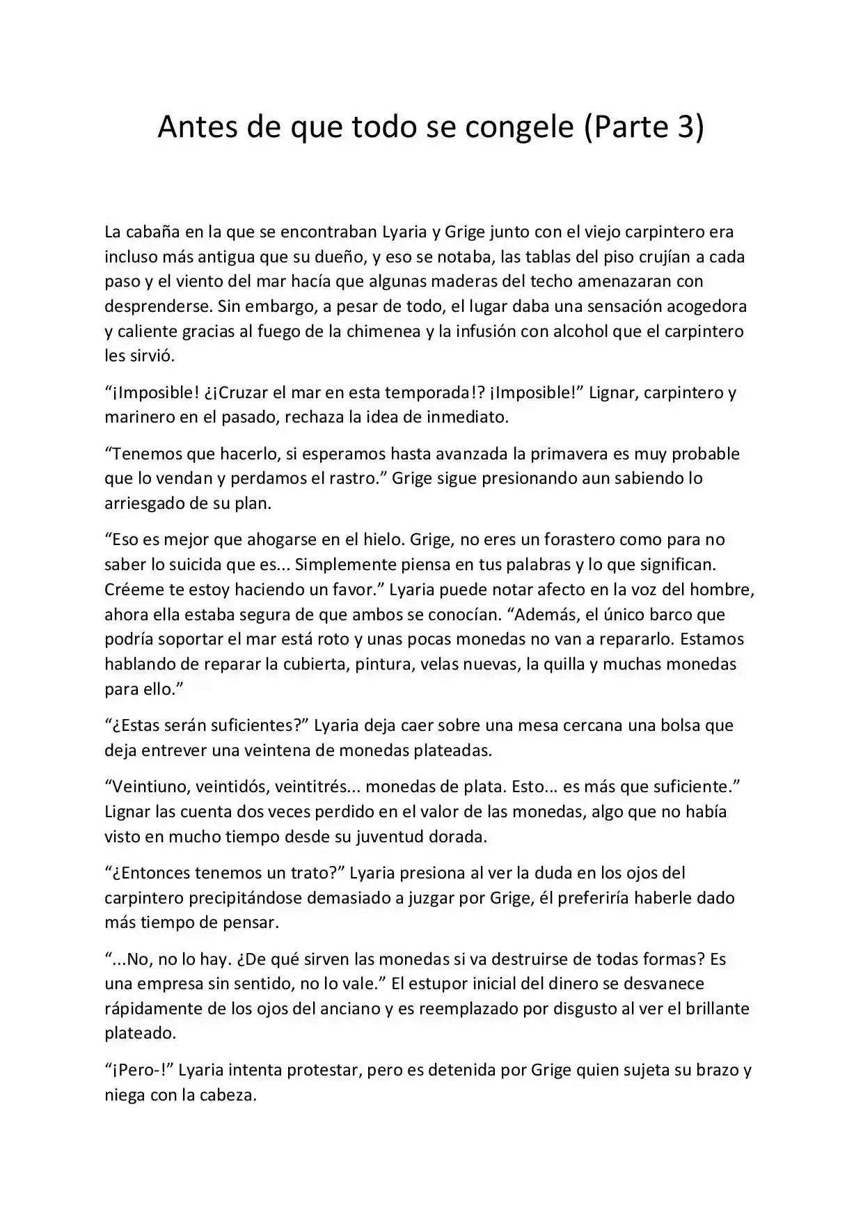 La Leyenda Del Norte (Novela) - Capítulo 113 - Página 1 - LectorTMOo