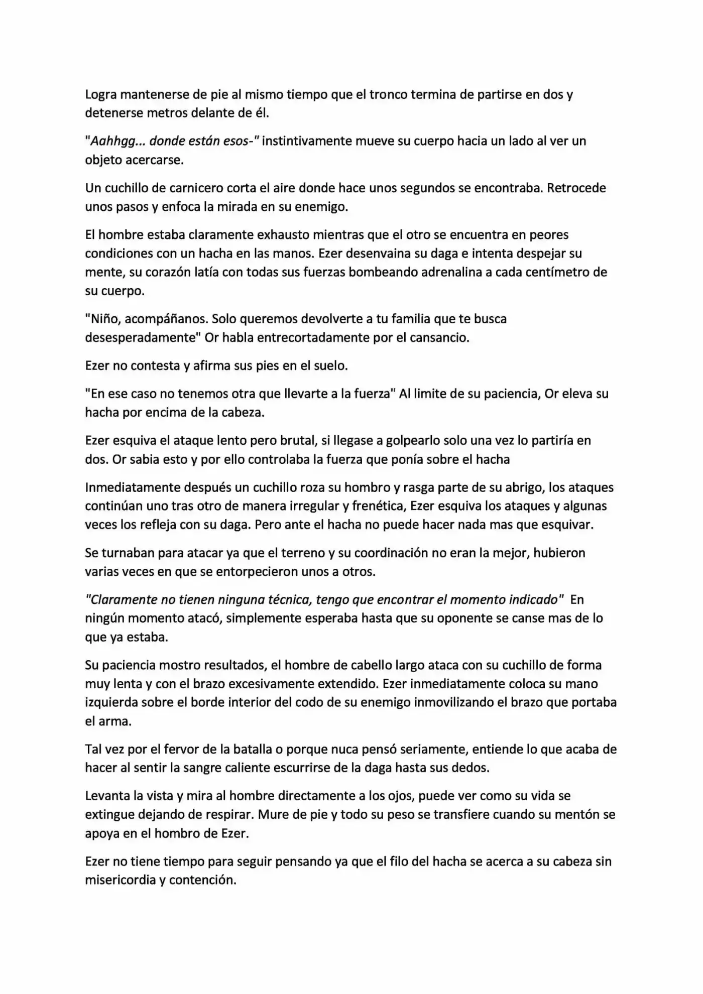 La Leyenda Del Norte (Novela) - Capítulo 20 - Página 3 - LectorTMOo