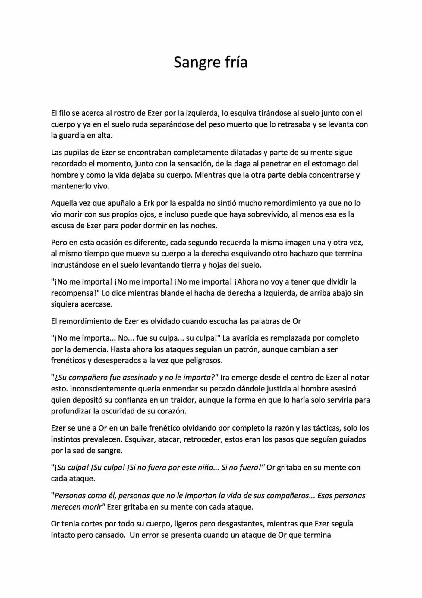 La Leyenda Del Norte (Novela) - Capítulo 21 - Página 1 - LectorTMOo