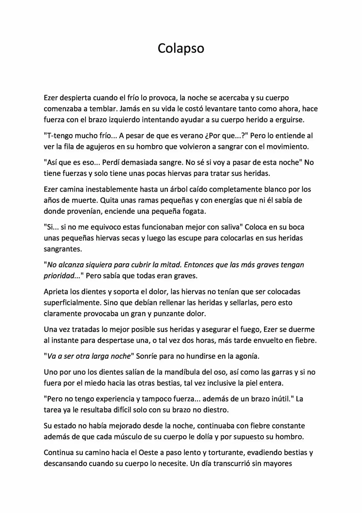 La Leyenda Del Norte (Novela) - Capítulo 33.1 - Página 1 - LectorTMOo
