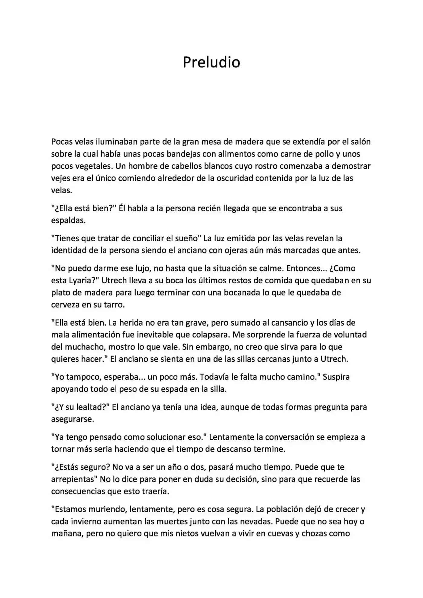 La Leyenda Del Norte (Novela) - Capítulo 72 - Página 1 - LectorTMOo