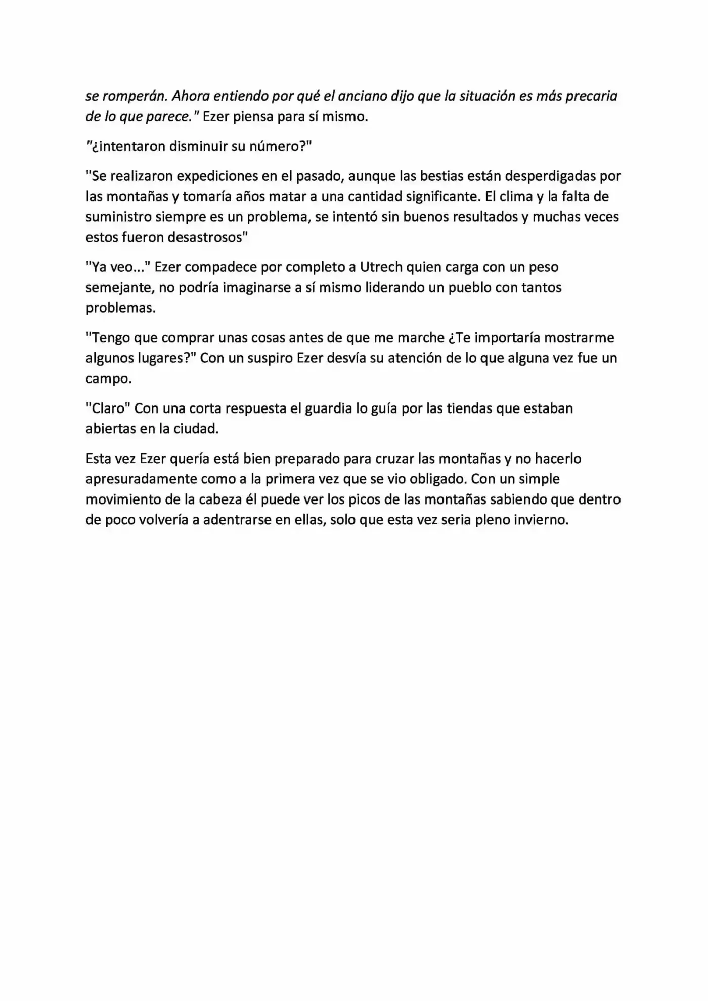 La Leyenda Del Norte (Novela) - Capítulo 74 - Página 3 - LectorTMOo