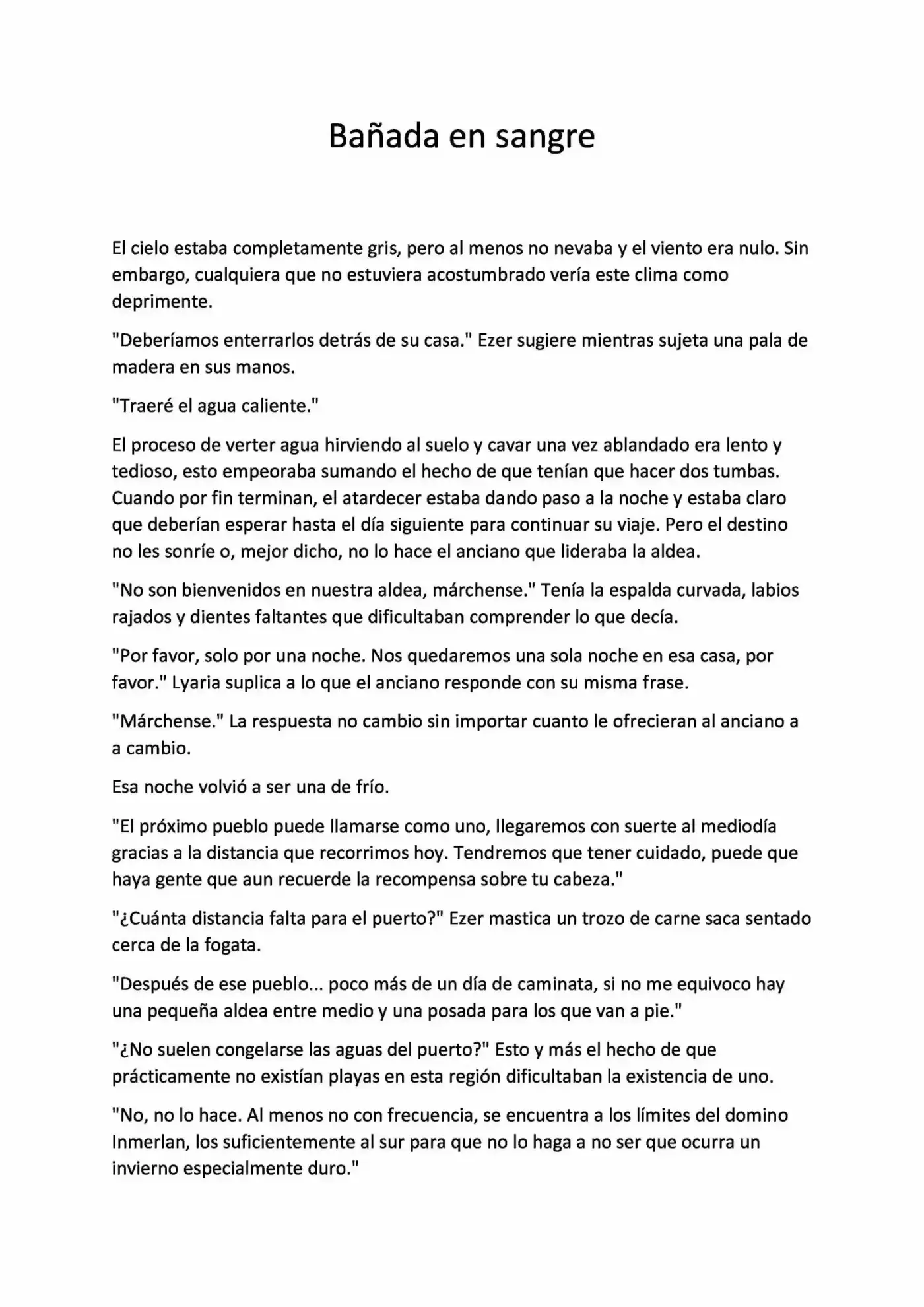 La Leyenda Del Norte (Novela) - Capítulo 93 - Página 1 - LectorTMOo