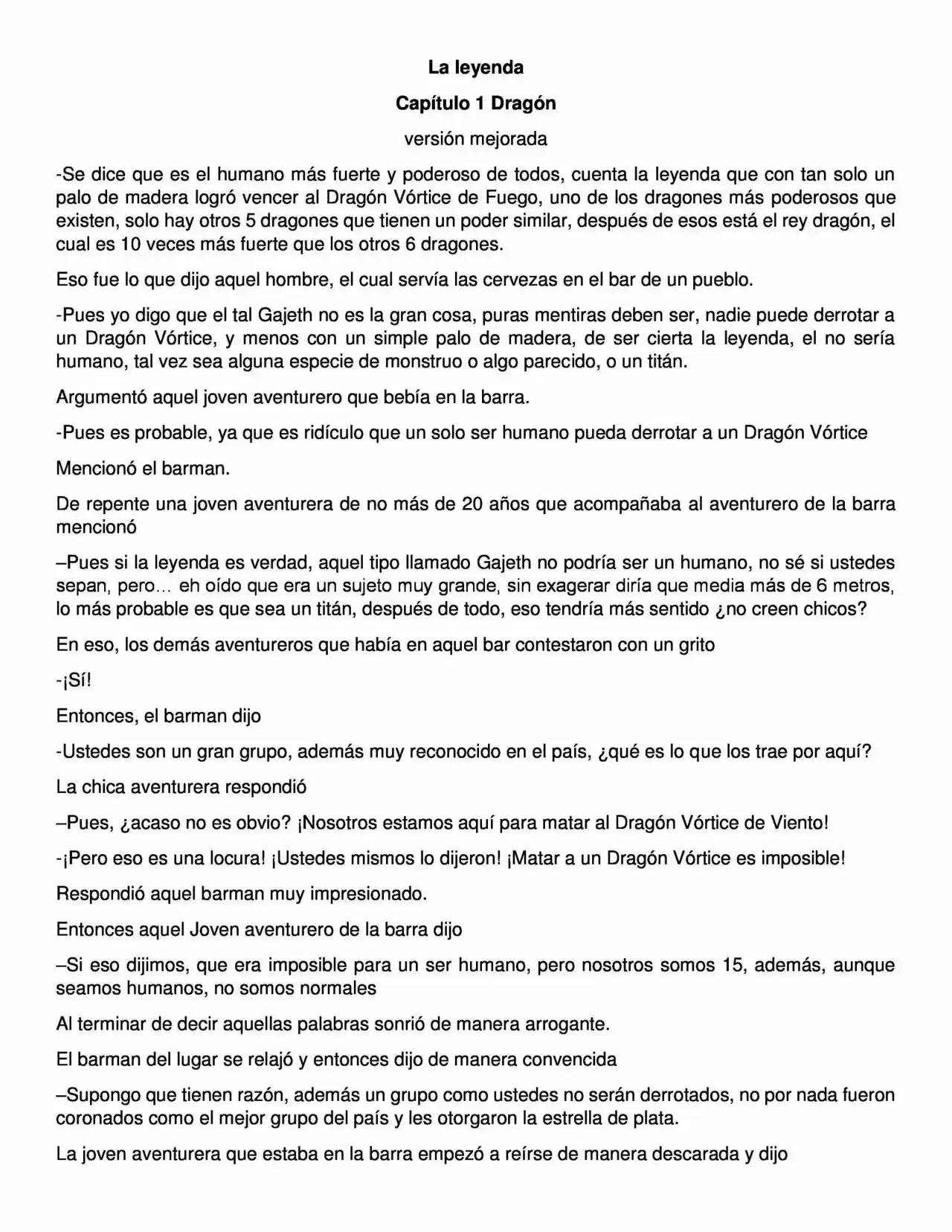 La Leyenda (Novela) - Capítulo 1 - Página 1 - LectorTMOo