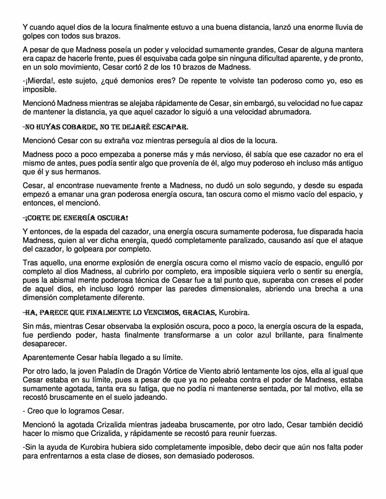 La Leyenda (Novela) - Capítulo 19 - Página 5 - LectorTMOo