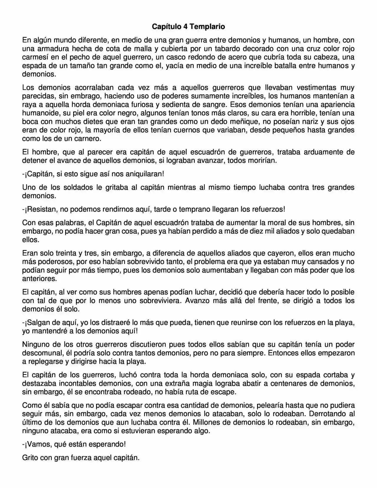 La Leyenda (Novela) - Capítulo 4 - Página 1 - LectorTMOo