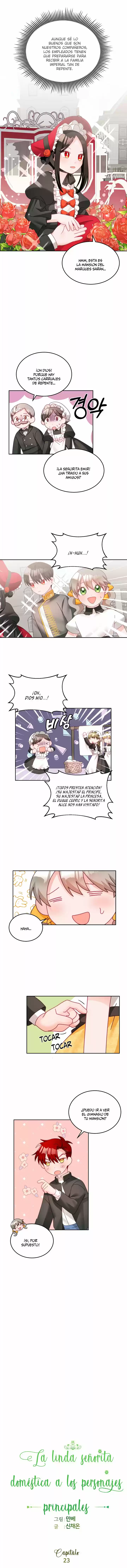 La Linda Señorita Domestica A Los Personajes Principales - Capítulo 23 - Página 6 - LectorTMOo