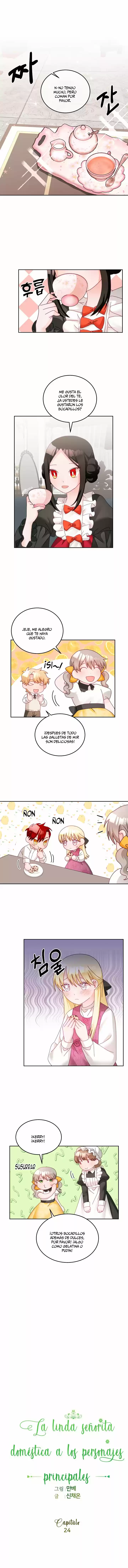 La Linda Señorita Domestica A Los Personajes Principales - Capítulo 24 - Página 5 - LectorTMOo