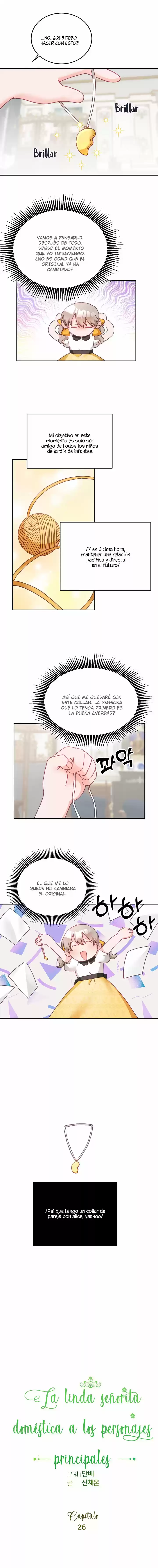 La Linda Señorita Domestica A Los Personajes Principales - Capítulo 26 - Página 5 - LectorTMOo
