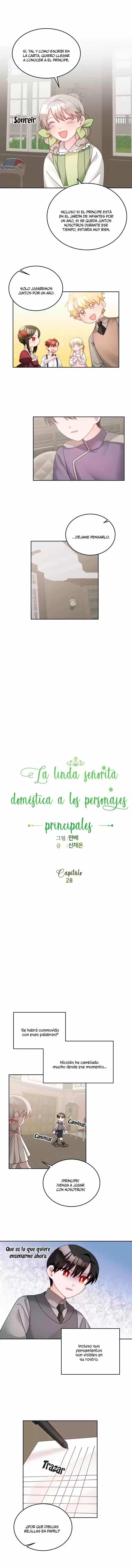 La Linda Señorita Domestica A Los Personajes Principales - Capítulo 28 - Página 8 - LectorTMOo