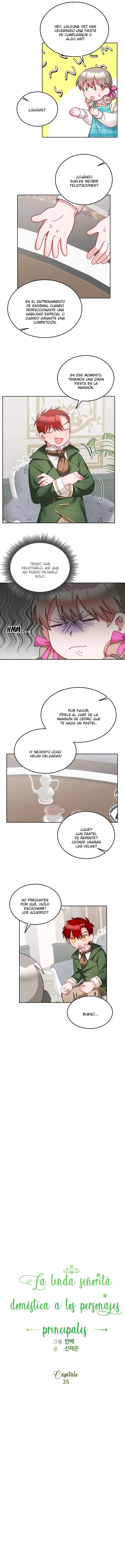 La Linda Señorita Domestica A Los Personajes Principales - Capítulo 35 - Página 9 - LectorTMOo