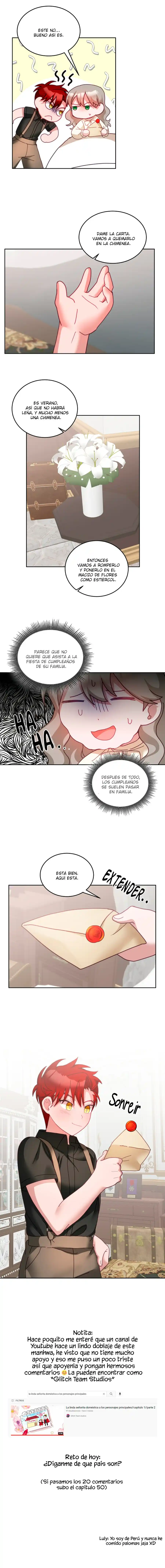 La Linda Señorita Domestica A Los Personajes Principales - Capítulo 49 - Página 14 - LectorTMOo