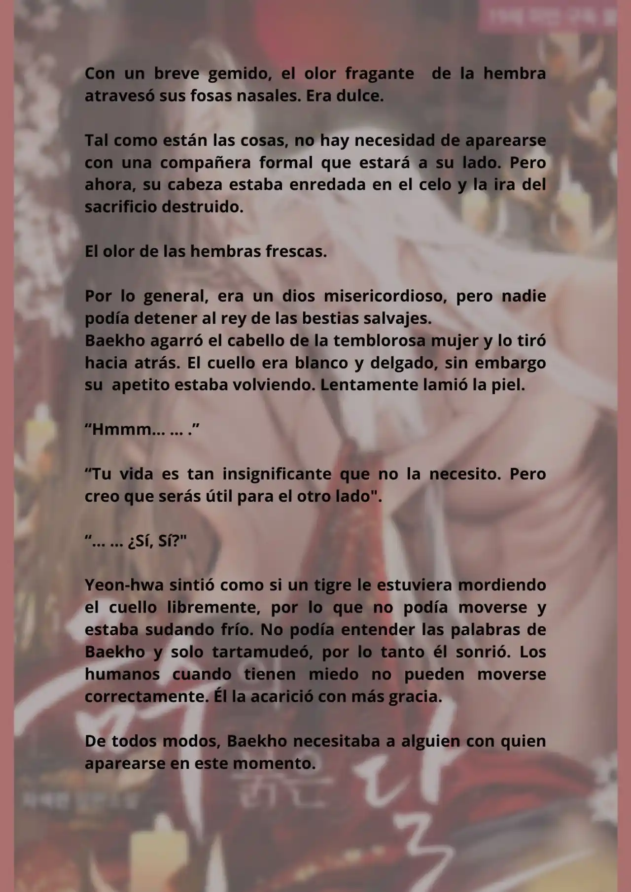 La Luna Roja Del Agua Dorada (Novela) - Capítulo 1 - Página 7 - LectorTMOo
