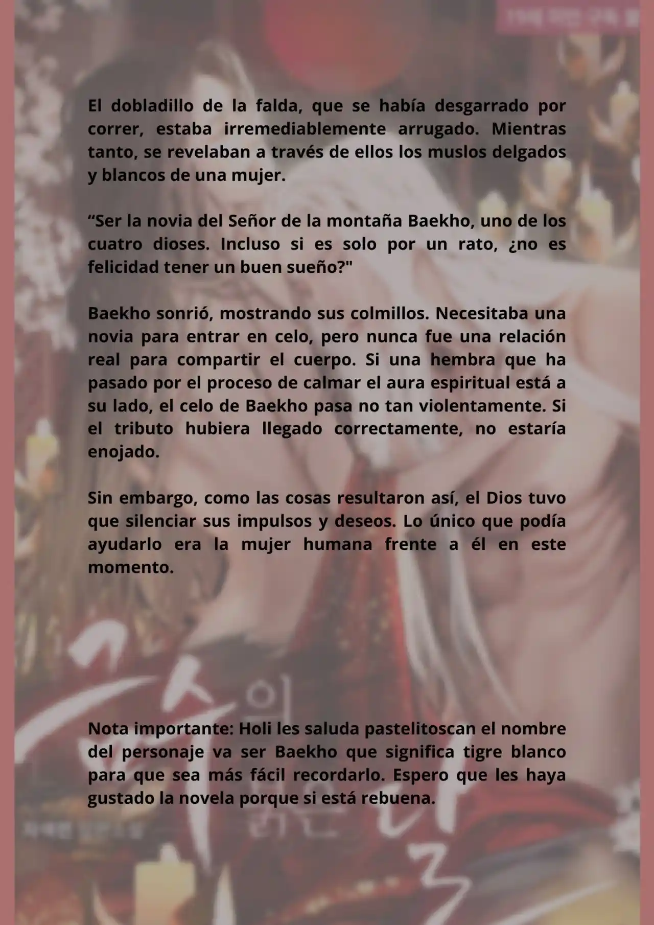 La Luna Roja Del Agua Dorada (Novela) - Capítulo 1 - Página 9 - LectorTMOo