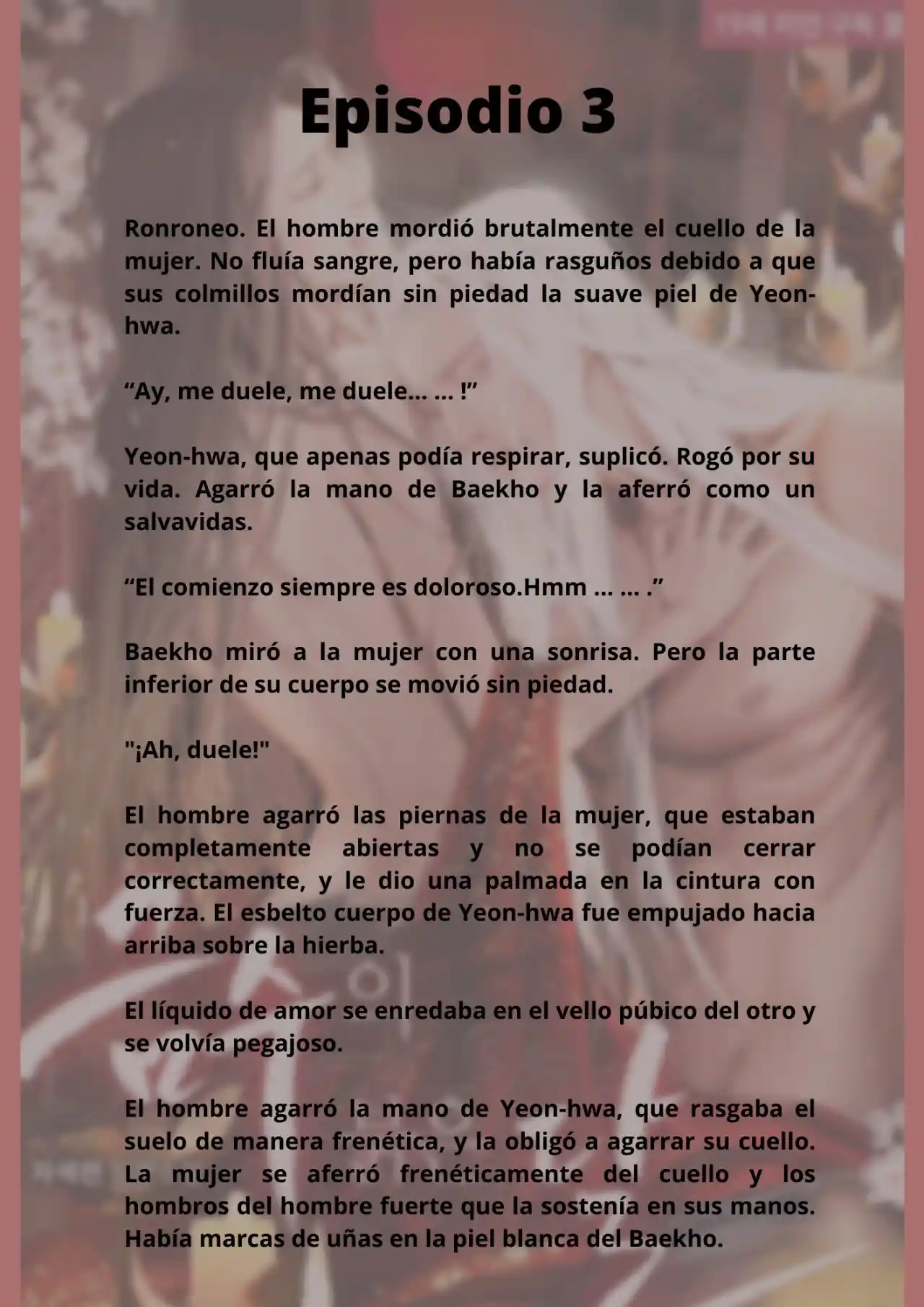 La Luna Roja Del Agua Dorada (Novela) - Capítulo 3 - Página 1 - LectorTMOo