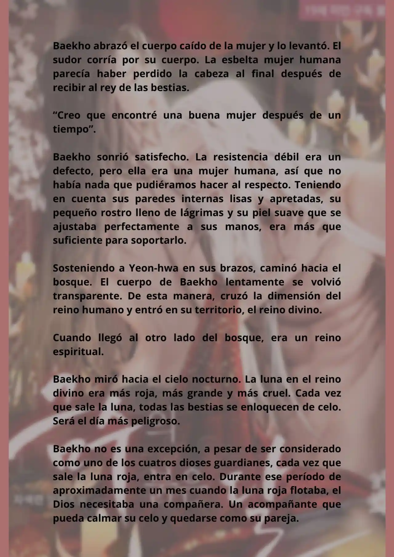 La Luna Roja Del Agua Dorada (Novela) - Capítulo 3 - Página 4 - LectorTMOo