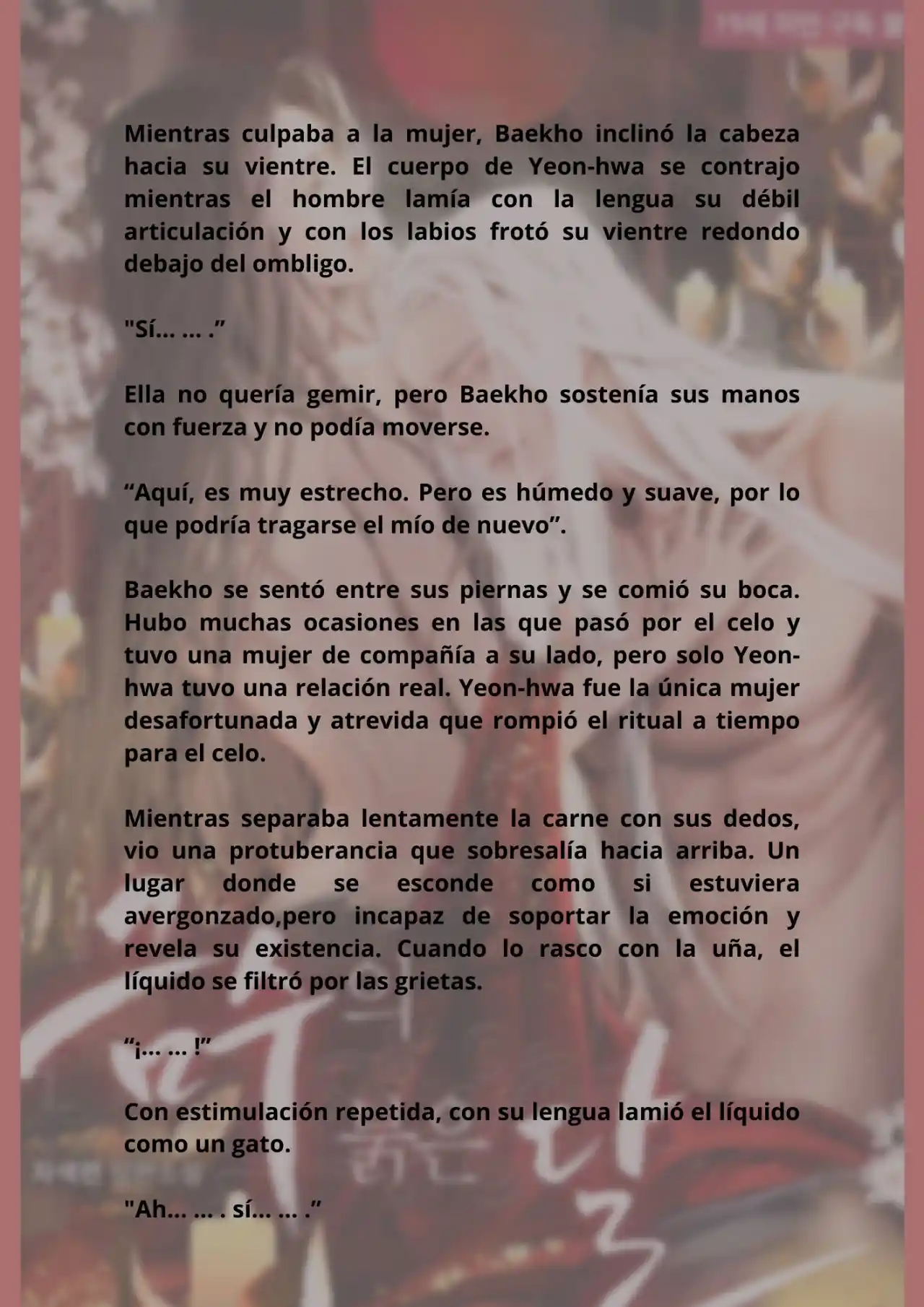 La Luna Roja Del Agua Dorada (Novela) - Capítulo 4 - Página 3 - LectorTMOo