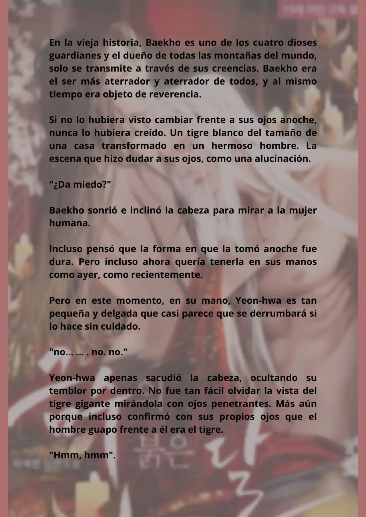 La Luna Roja Del Agua Dorada (Novela) - Capítulo 4 - Página 8 - LectorTMOo