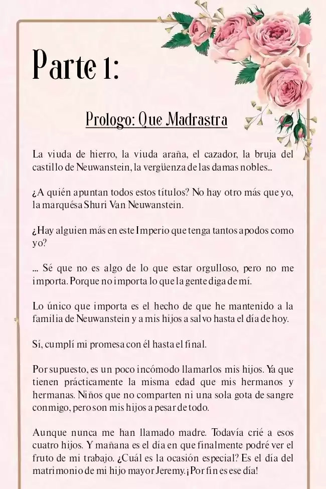 La Madrastra De Märchen (Novela) - Capítulo 1 - Página 4 - LectorTMOo