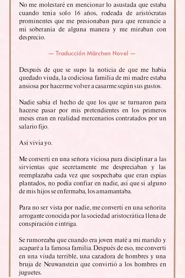 La Madrastra De Märchen (Novela) - Capítulo 2 - Página 6 - LectorTMOo