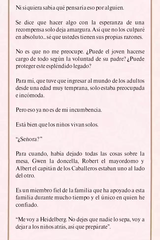 La Madrastra De Märchen (Novela) - Capítulo 3 - Página 4 - LectorTMOo