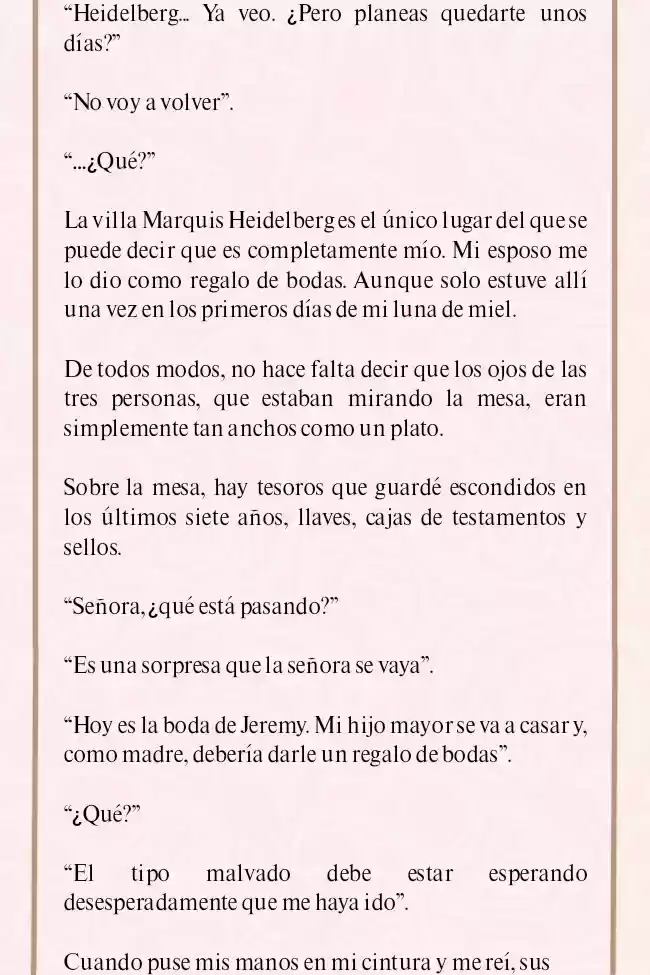 La Madrastra De Märchen (Novela) - Capítulo 3 - Página 5 - LectorTMOo